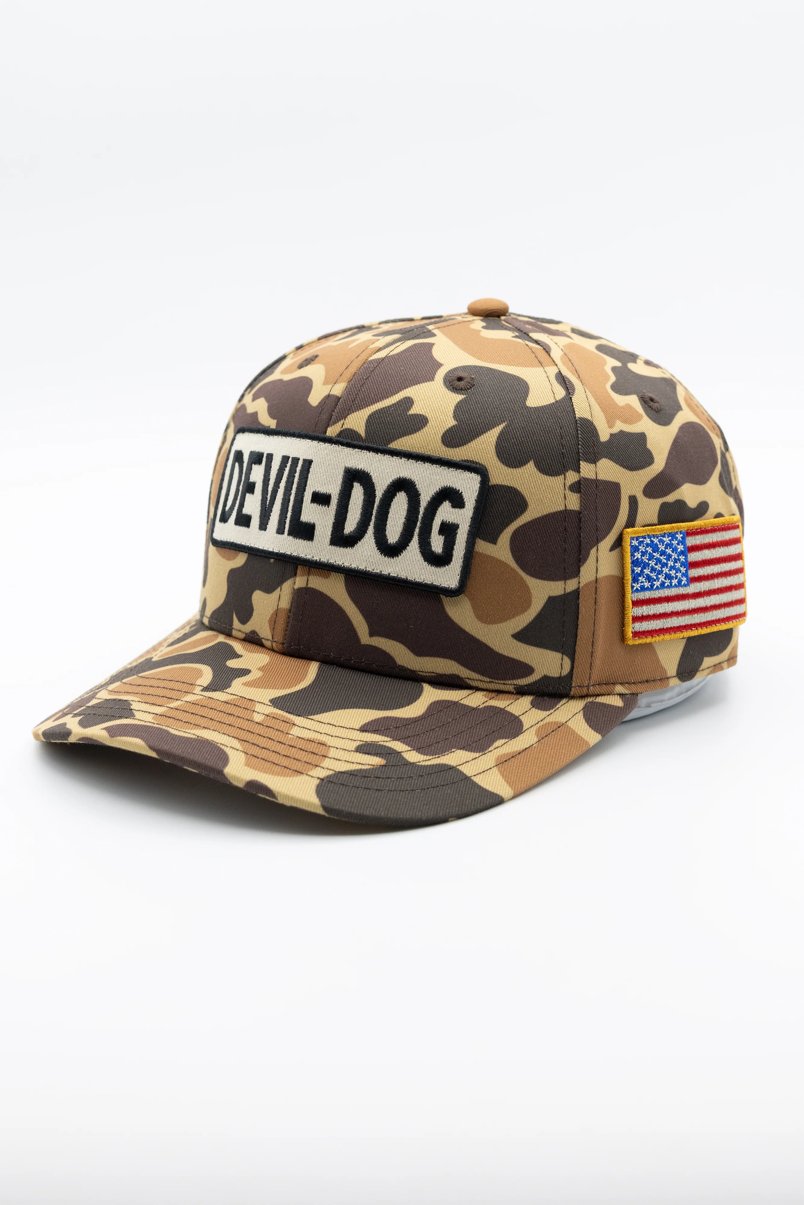6 panel Trucker - Duck Camo - Image 3