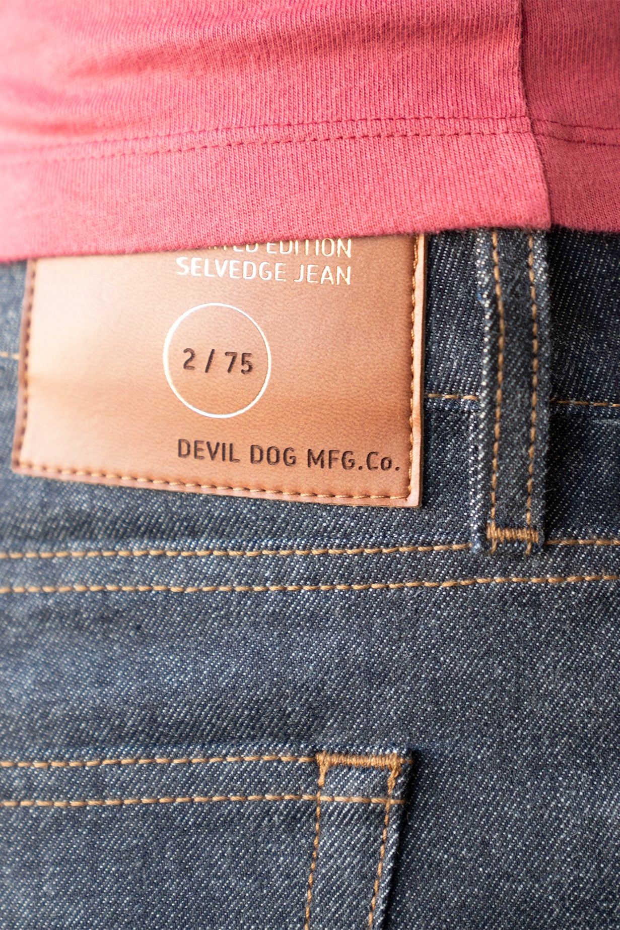 75th Anniversary Slim Straight Selvedge Jean - Diamond City - Image 11