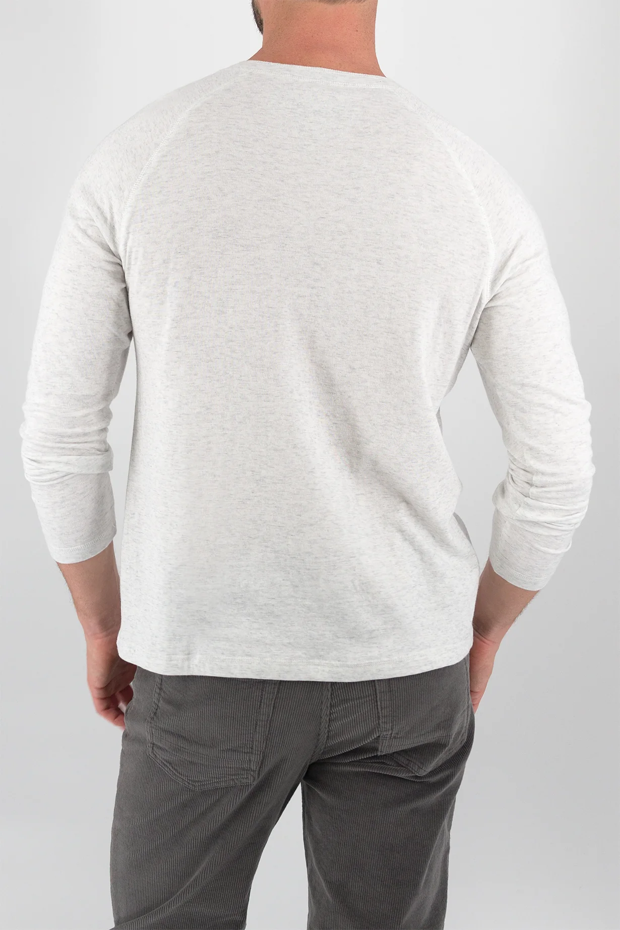 Everyday Henley - Ash Heather - Image 3