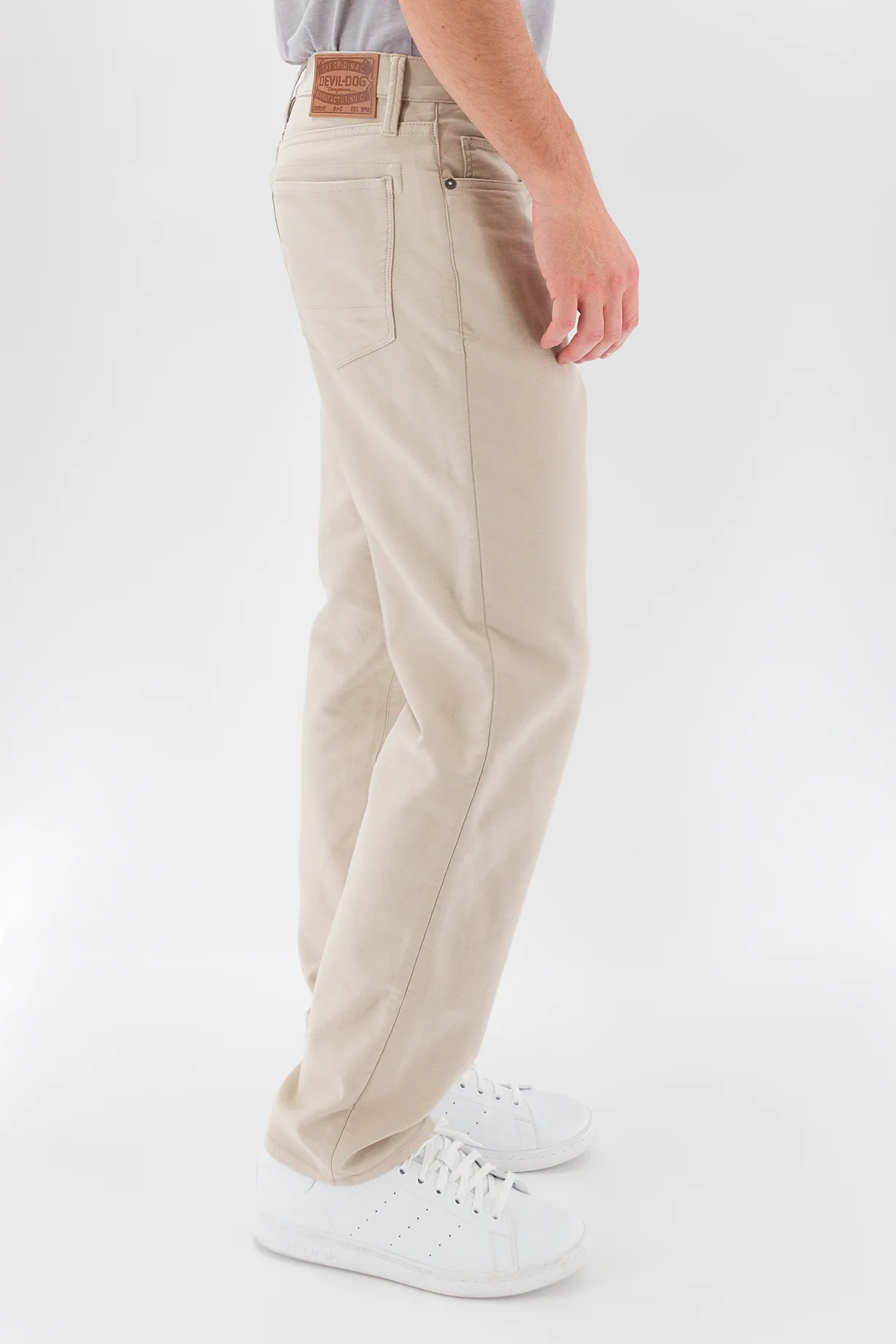 Athletic Comfort Jean - Putty - Image 3