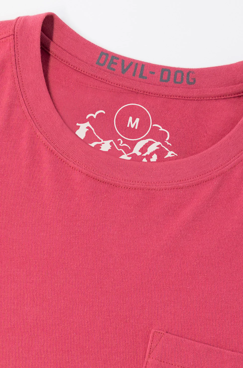 Pocket Tee - Brick Red - Image 4