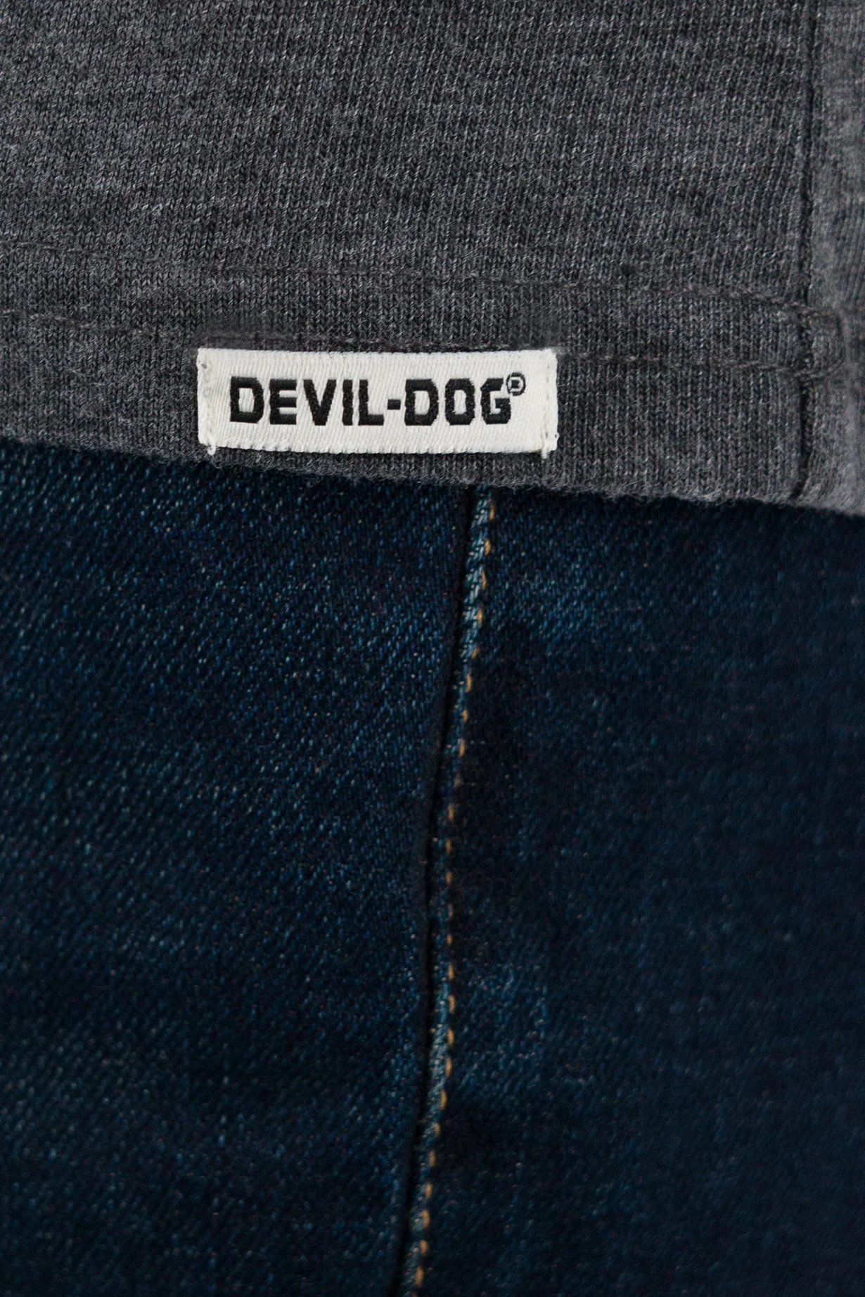 Burnout Henley - Dark Grey Heather - Image 6