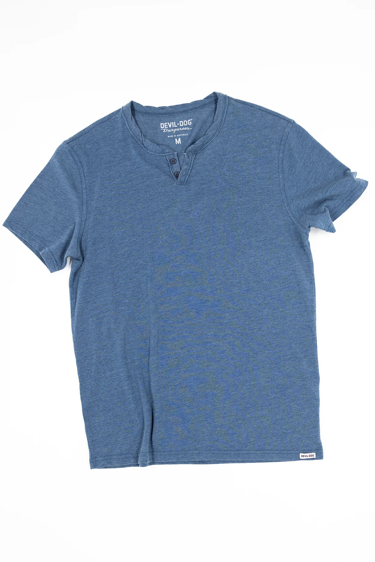 Burnout Henley - Ensign Blue - Image 7