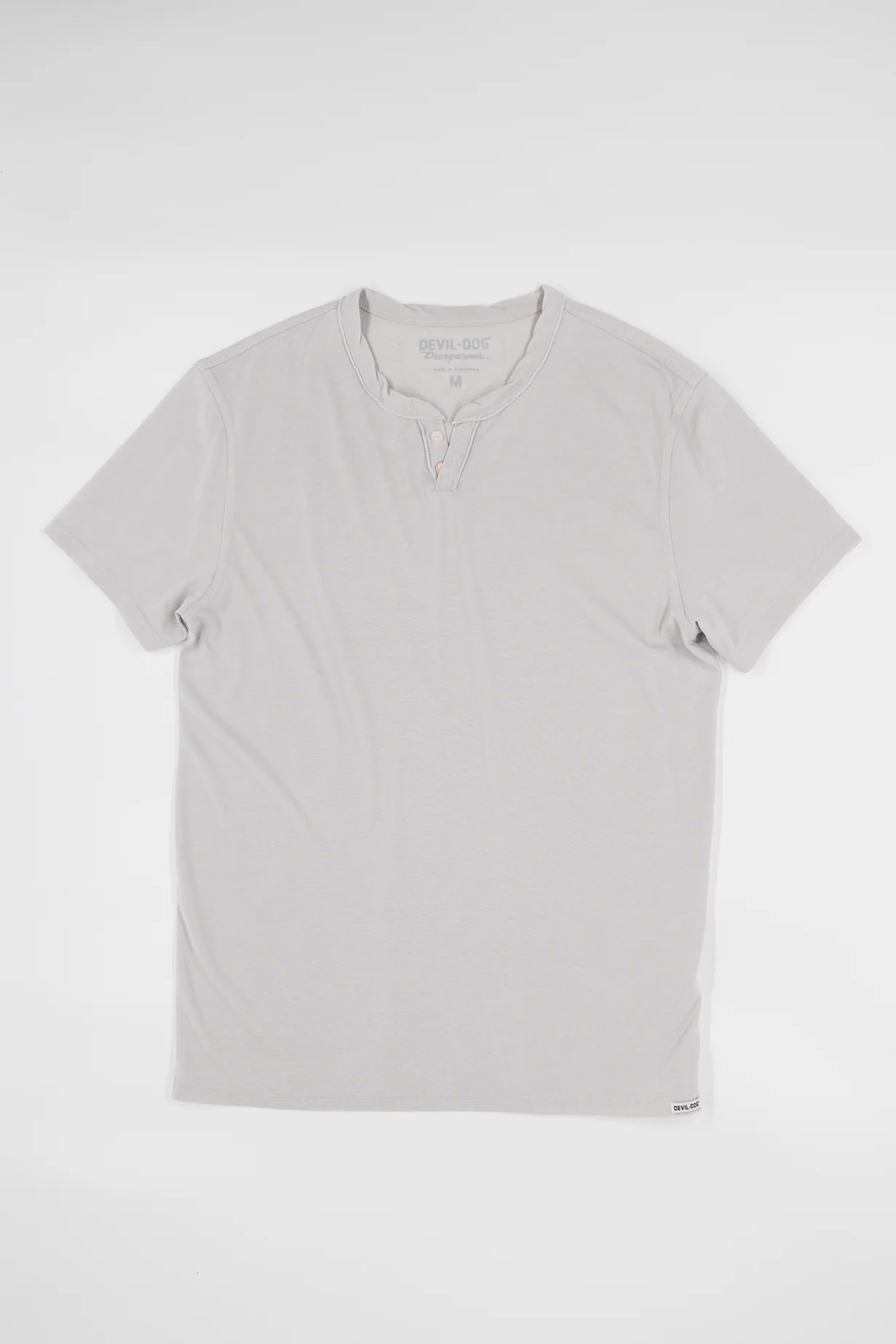 Burnout Henley - Quiet Gray - Image 6