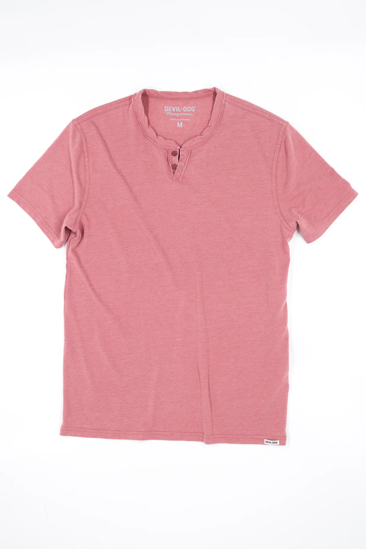 Burnout Henley - Withered Rose - Image 5