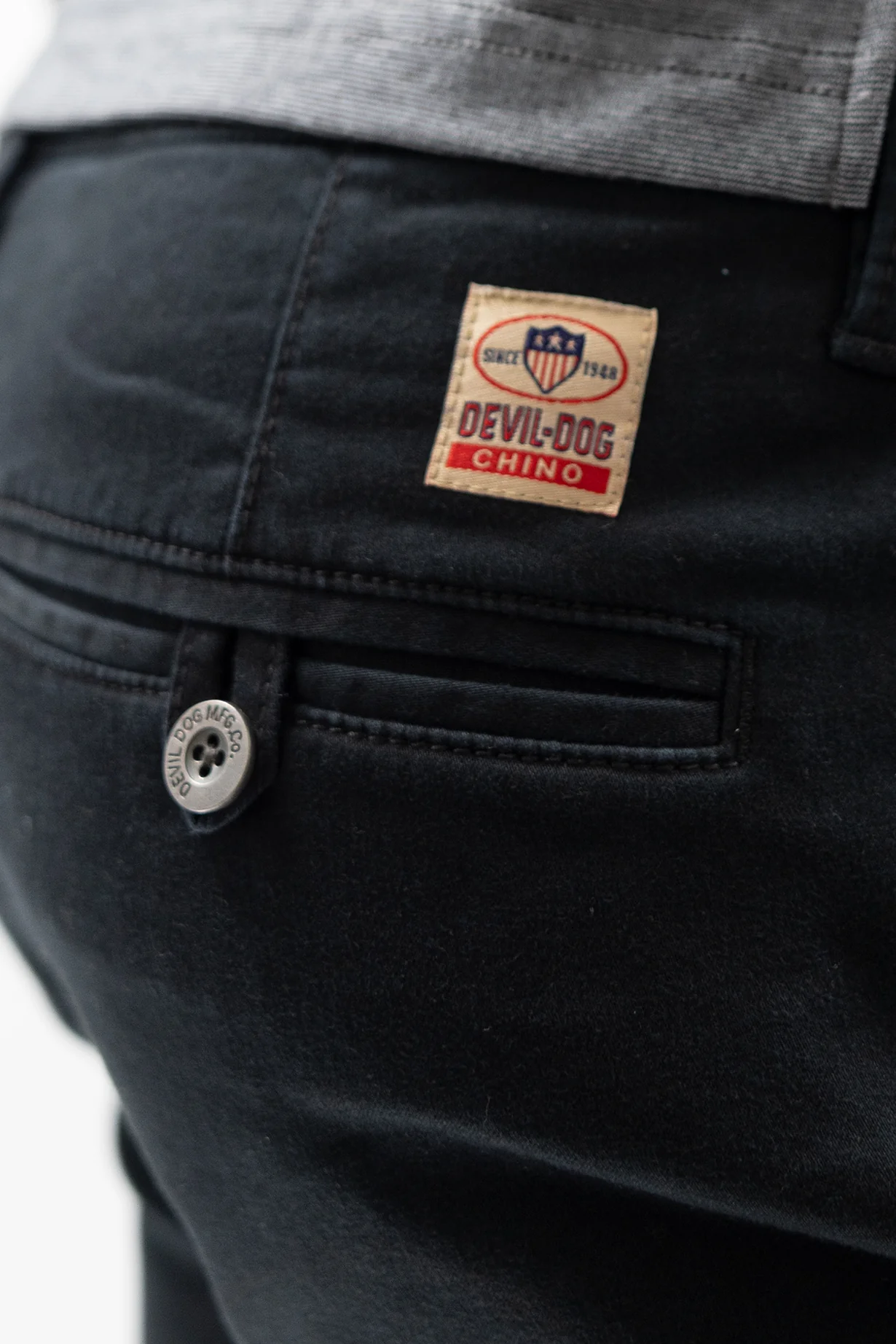 Chino Pant - Black - Image 7