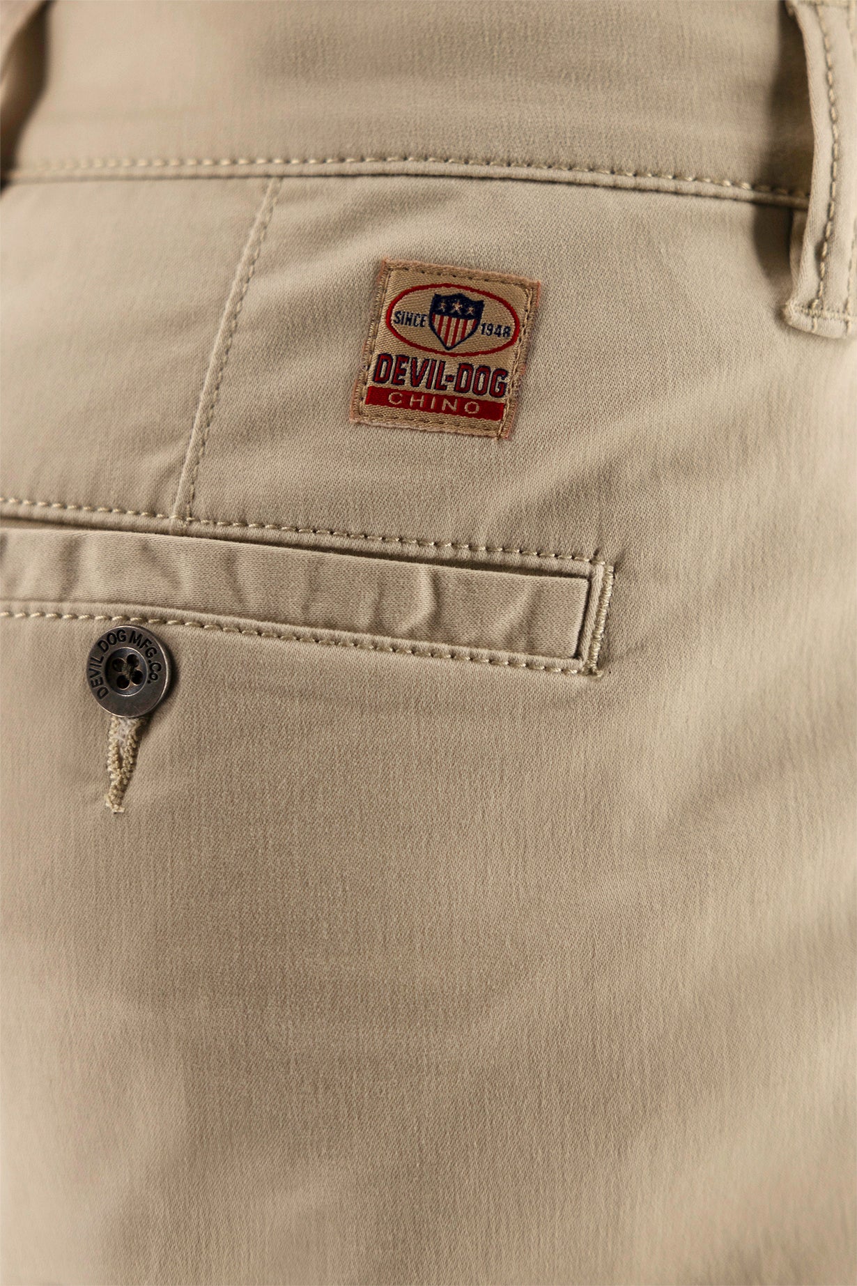 Chino Short 7" - Brown Rice - Image 8