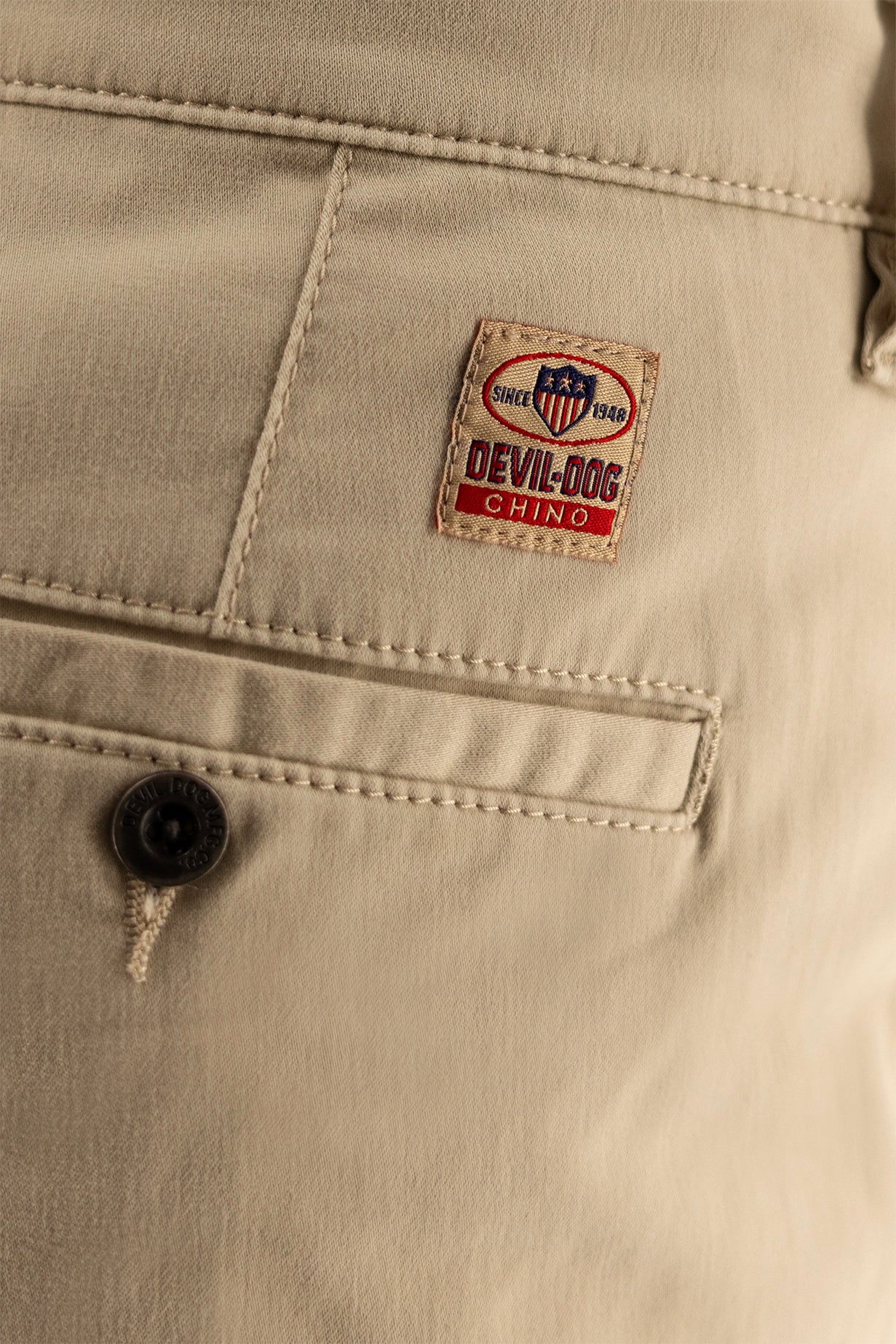 Chino Short 9" - Brown Rice - Image 7