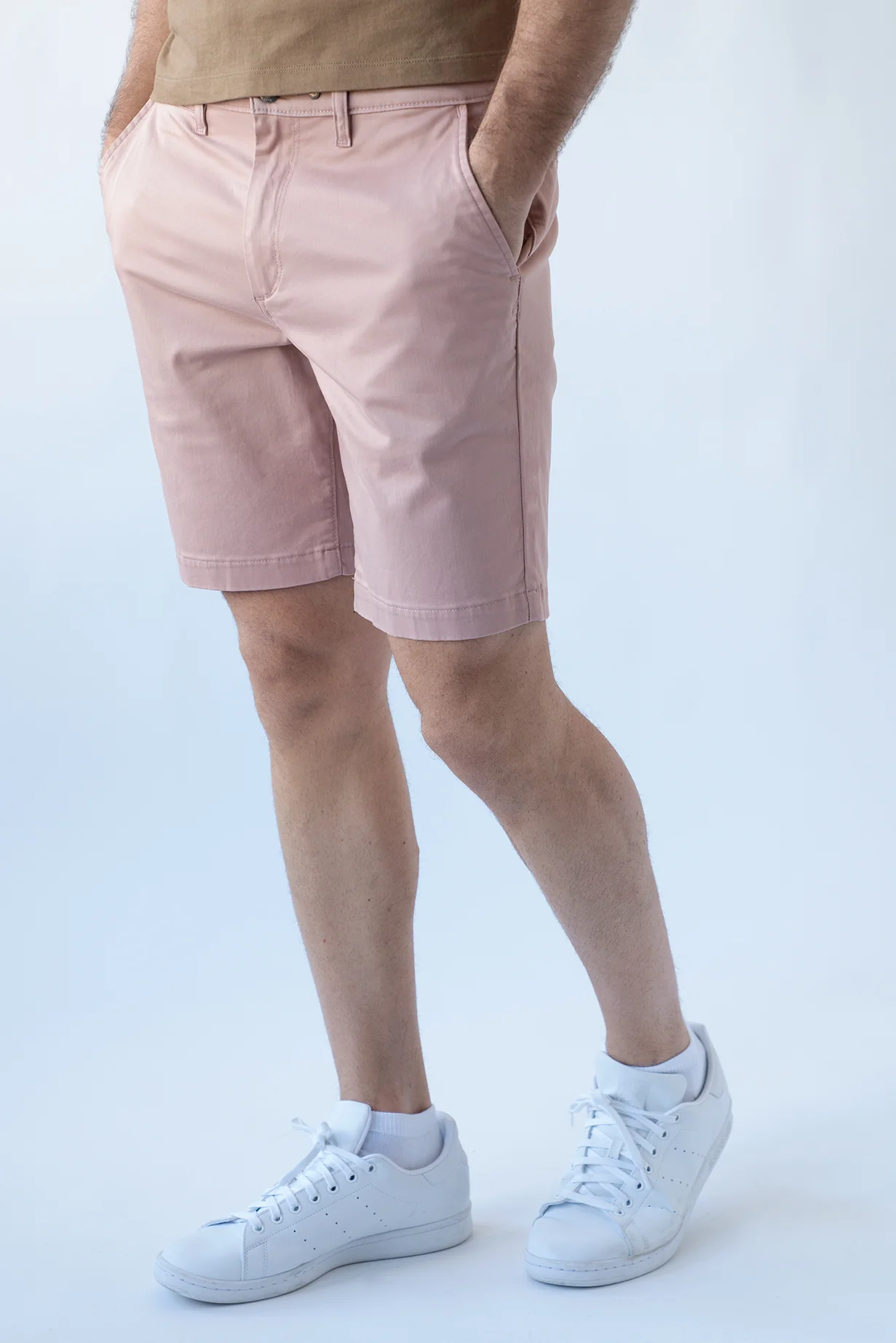 Chino Short 9" - Dusty Mauve - Image 3