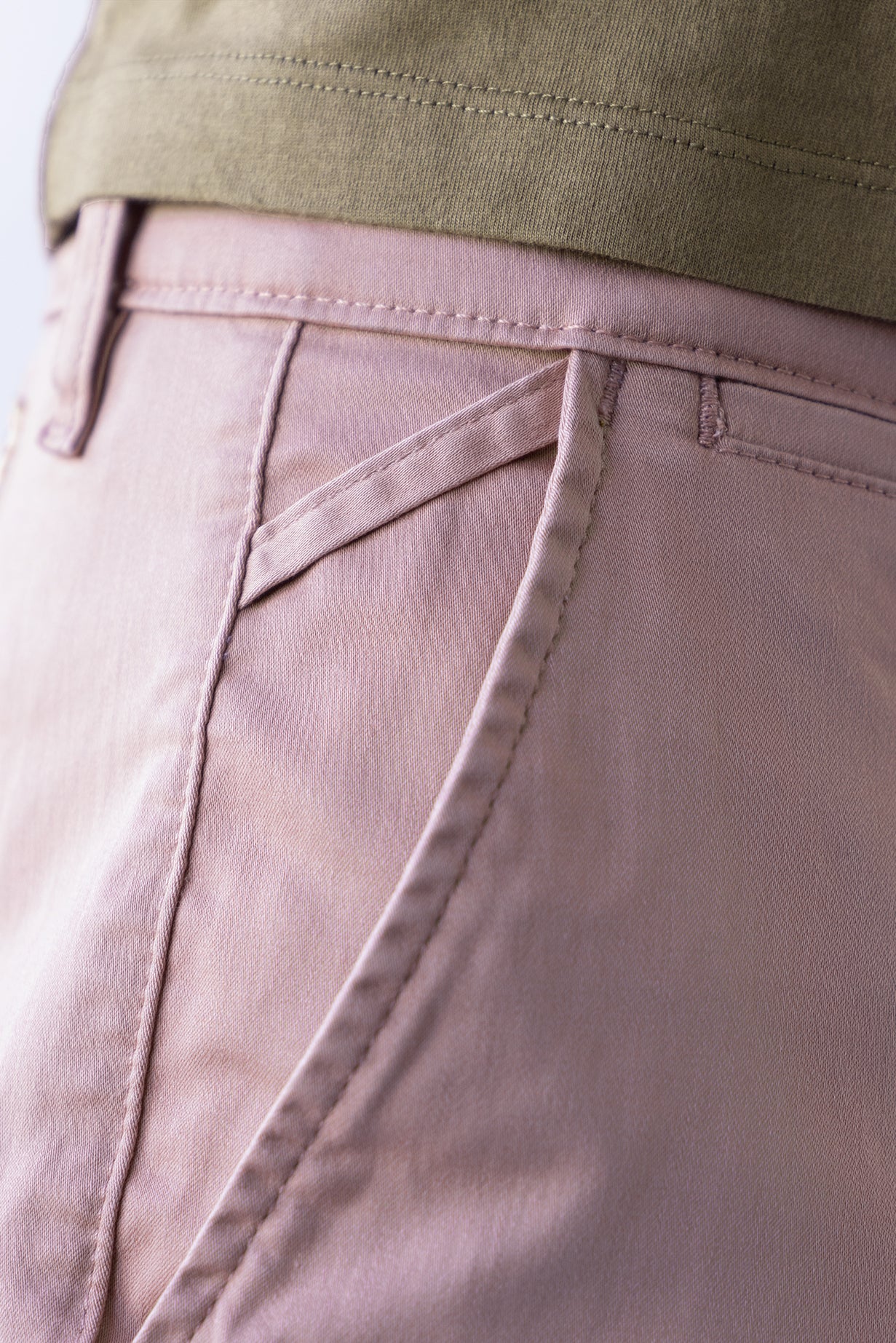Chino Short 9" - Dusty Mauve - Image 8
