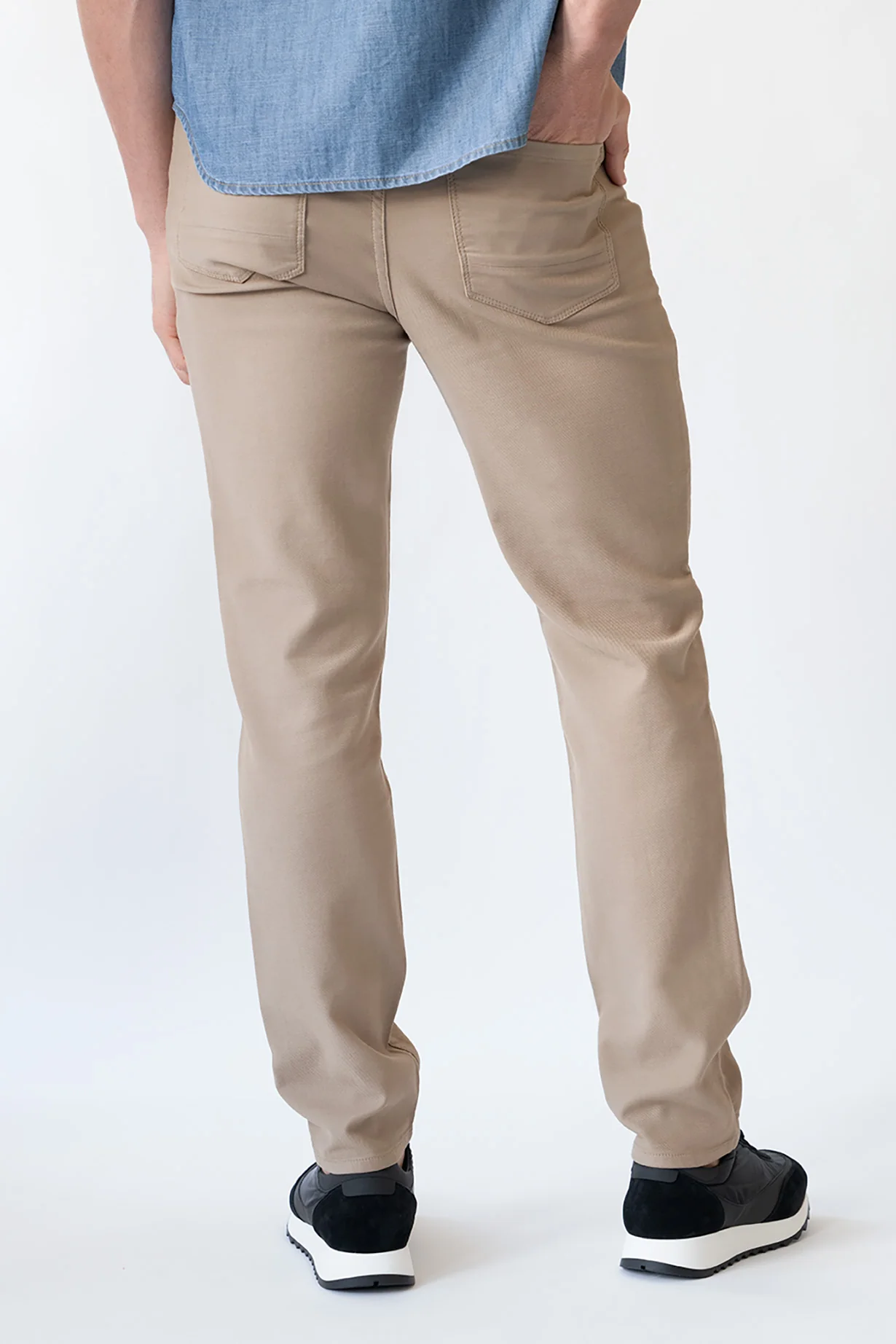 Slim Comfort Jean - Rugged Tan - Image 5