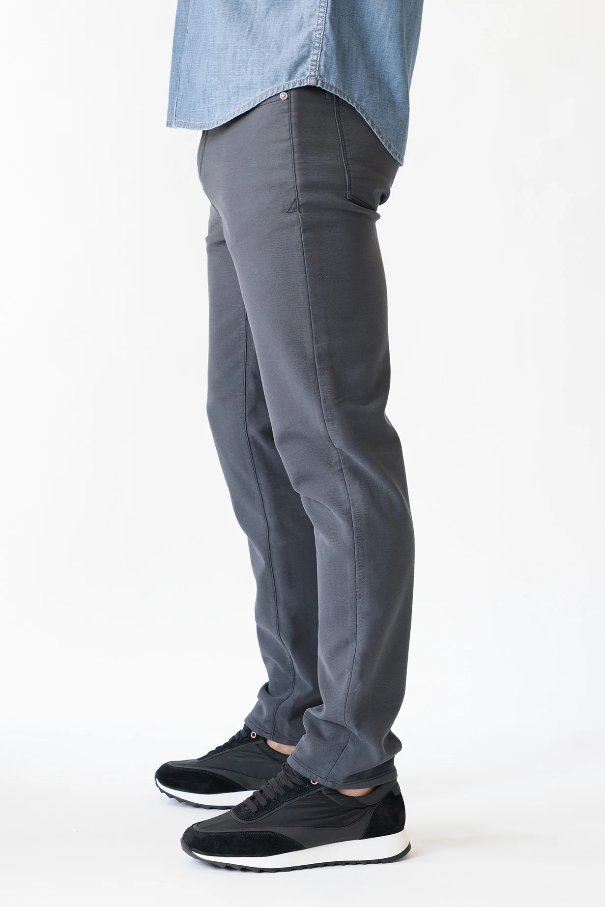 Slim Comfort Jean - Washed Black - Image 3