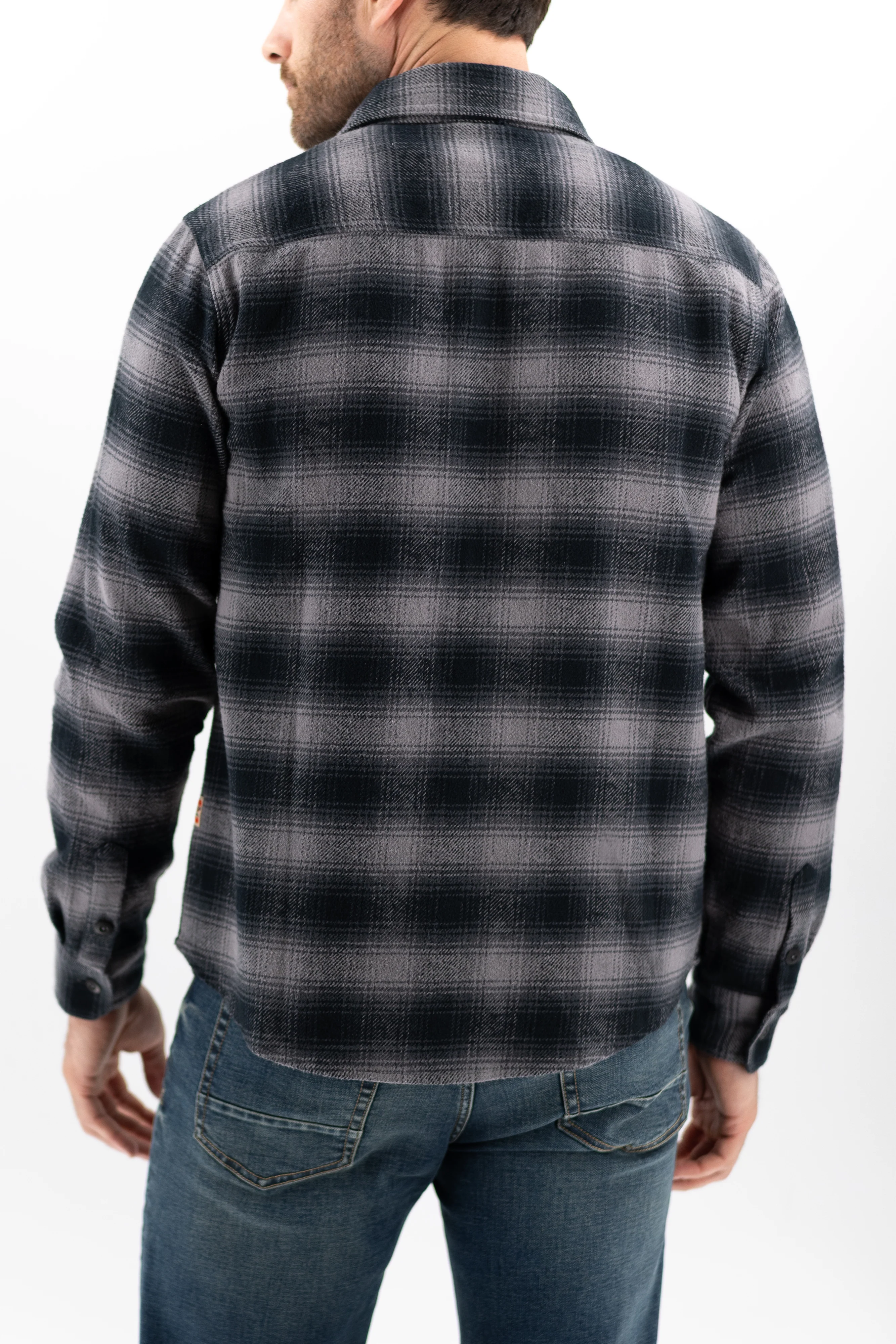 CPO Jacket - Charcoal Plaid - Image 4