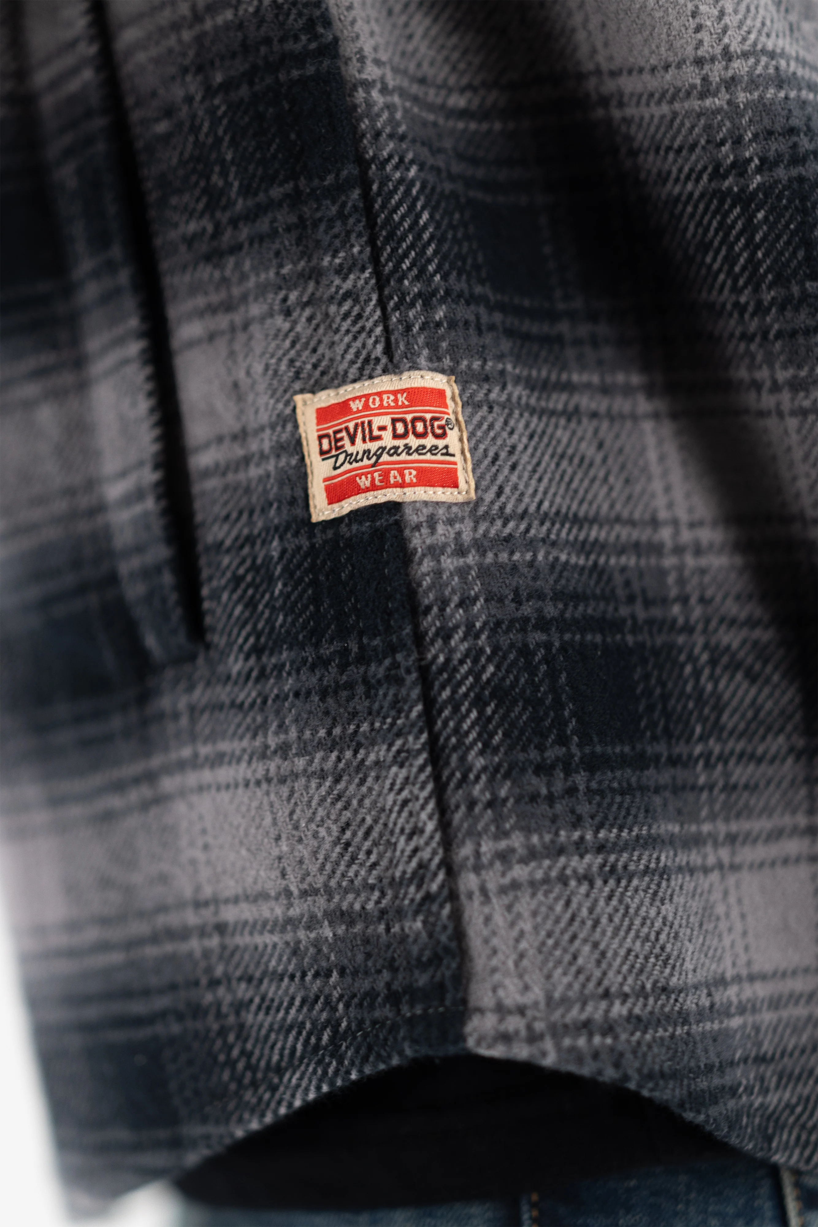 CPO Jacket - Charcoal Plaid - Image 5