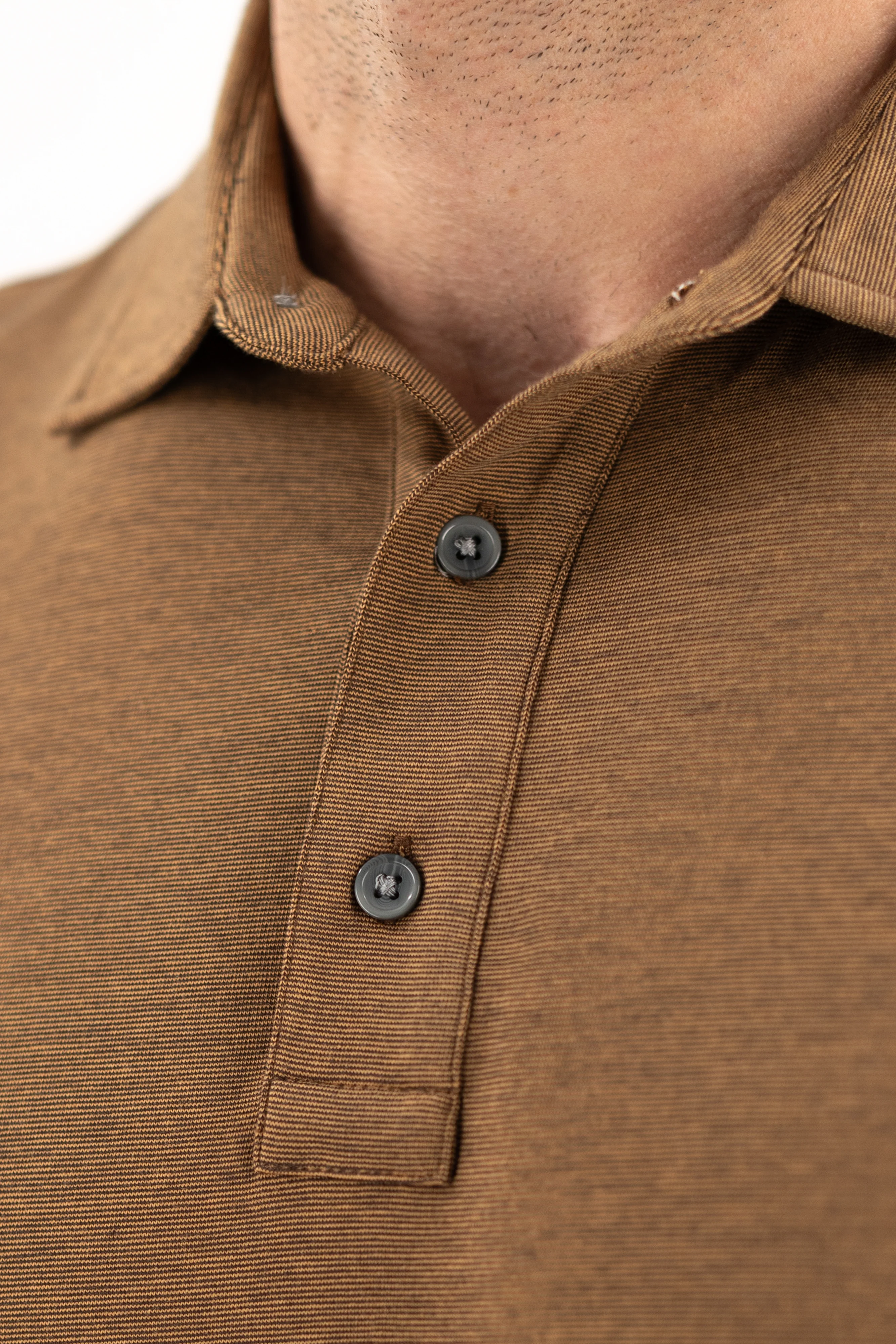 Performance Polo - Melange Dark Roast - Image 5