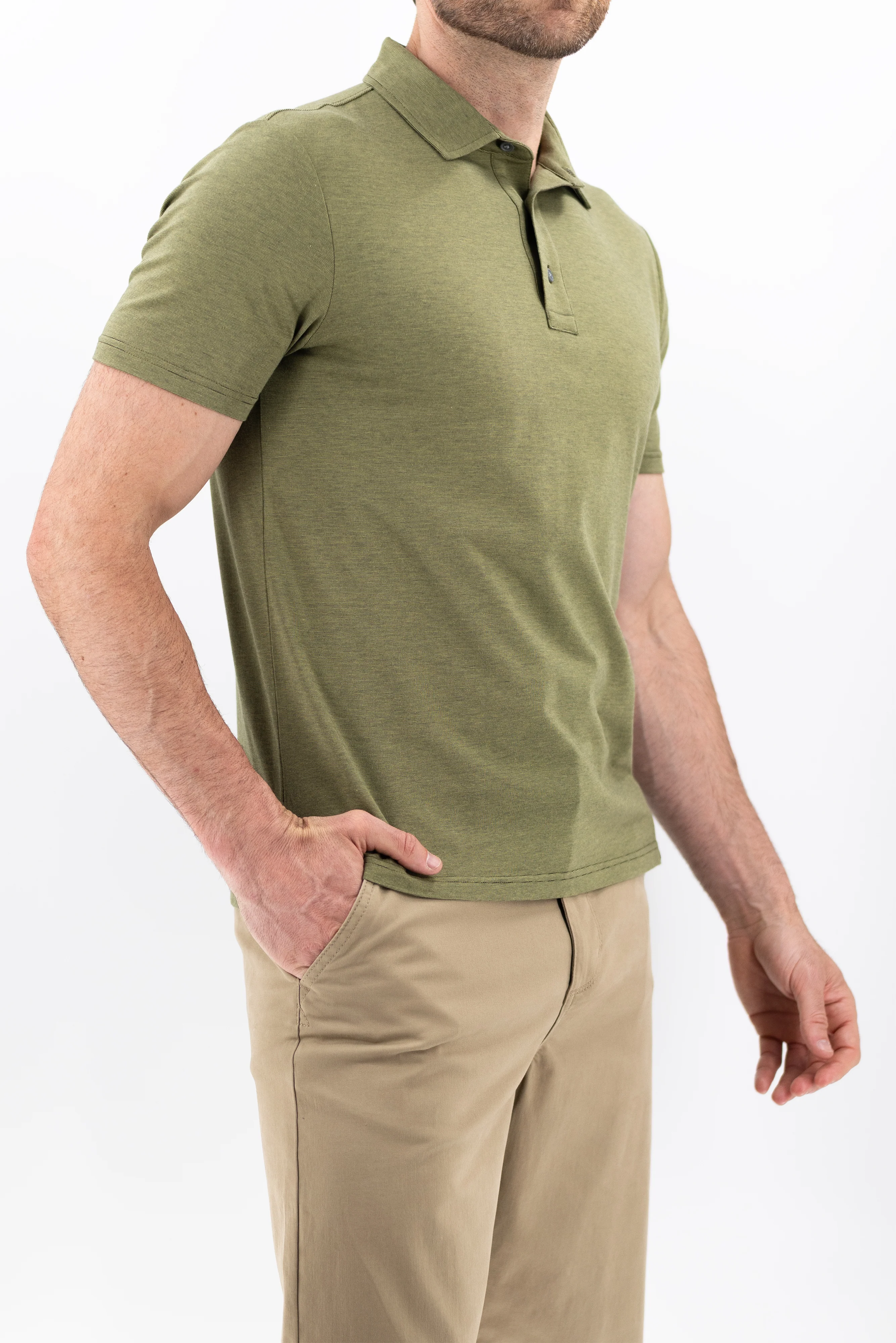 Performance Polo - Ivy Green - Image 3