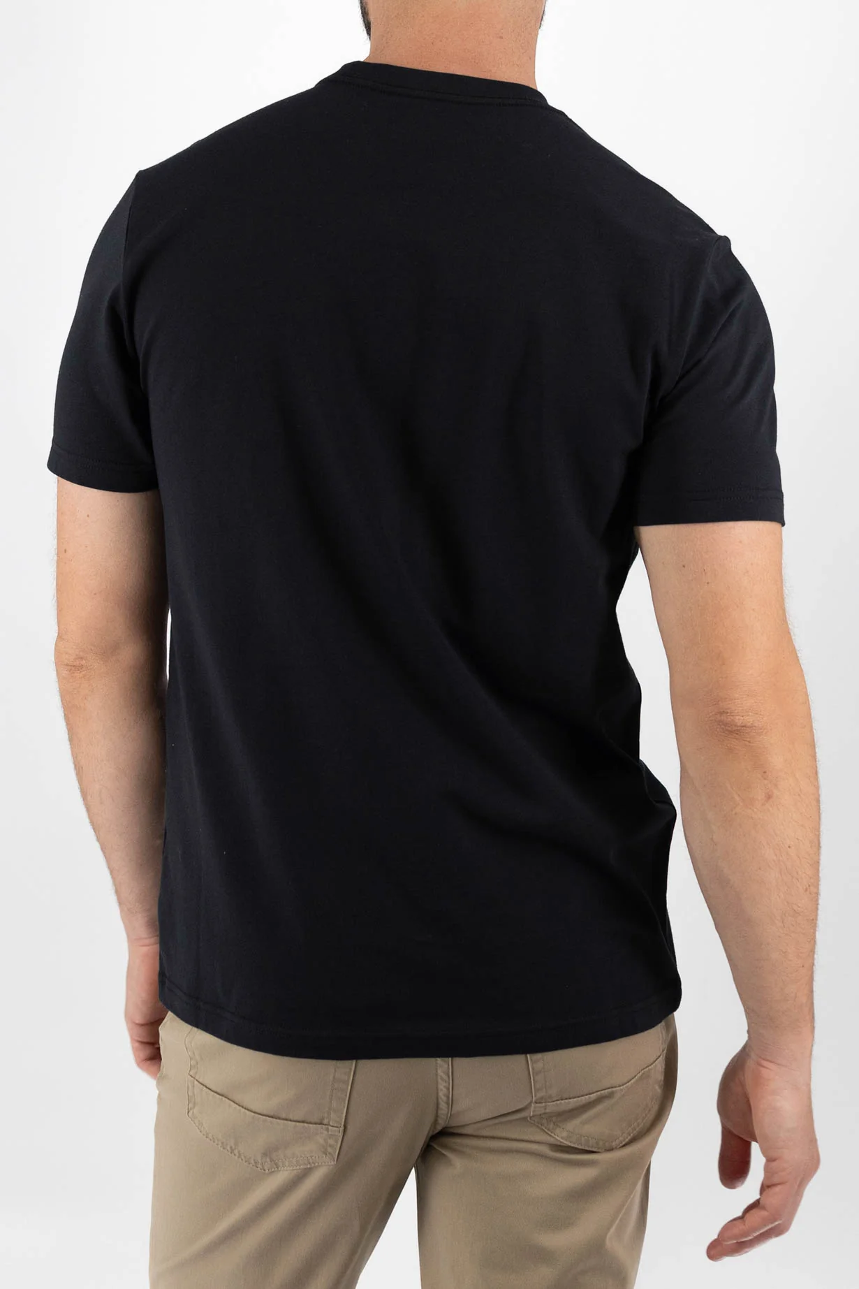 Feeder Stripe Tee - Black - Image 5