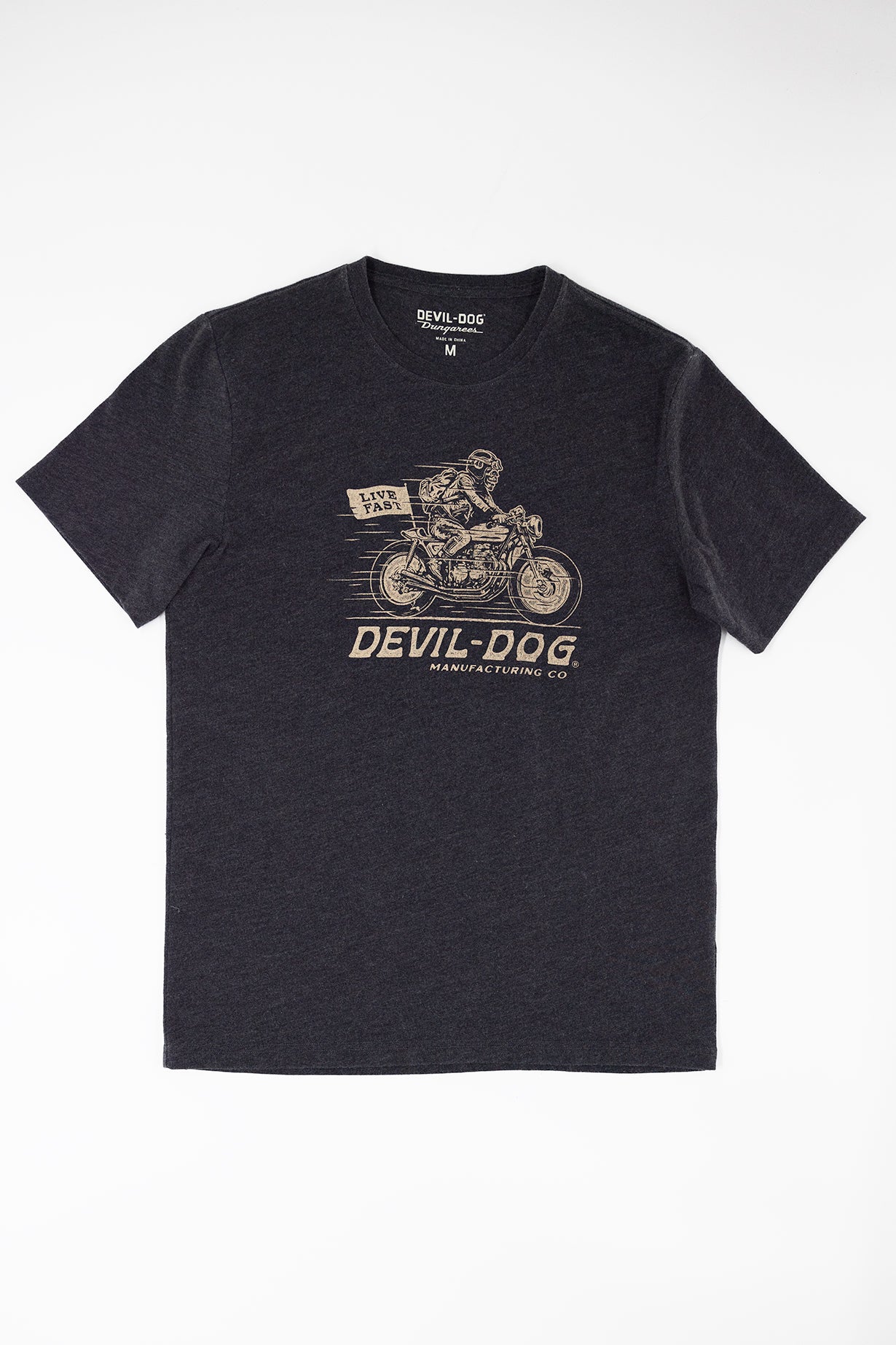 Graphic T-Shirt - Live Fast - Image 4