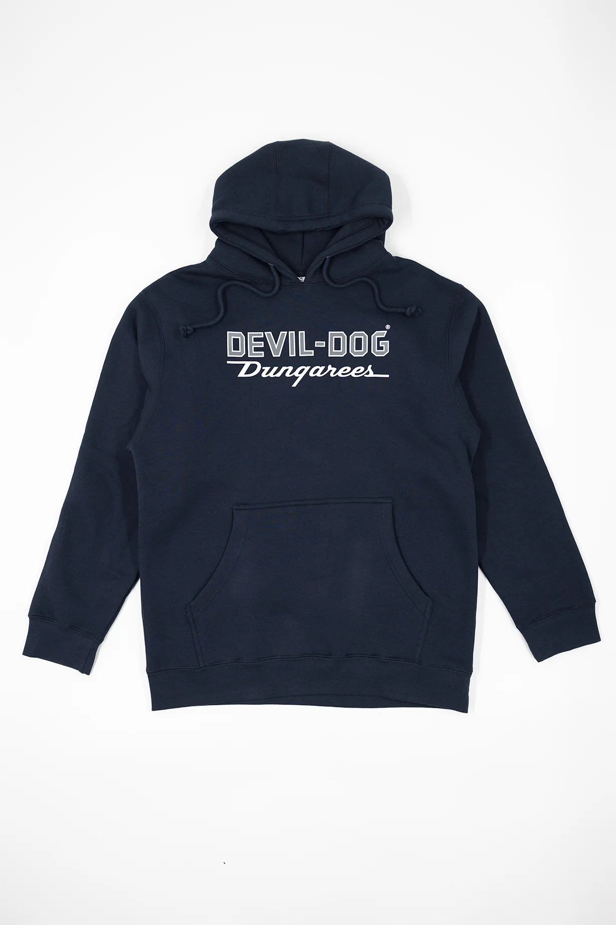 Logo Heavy Weight Hoodie - Navy Blue - Image 4
