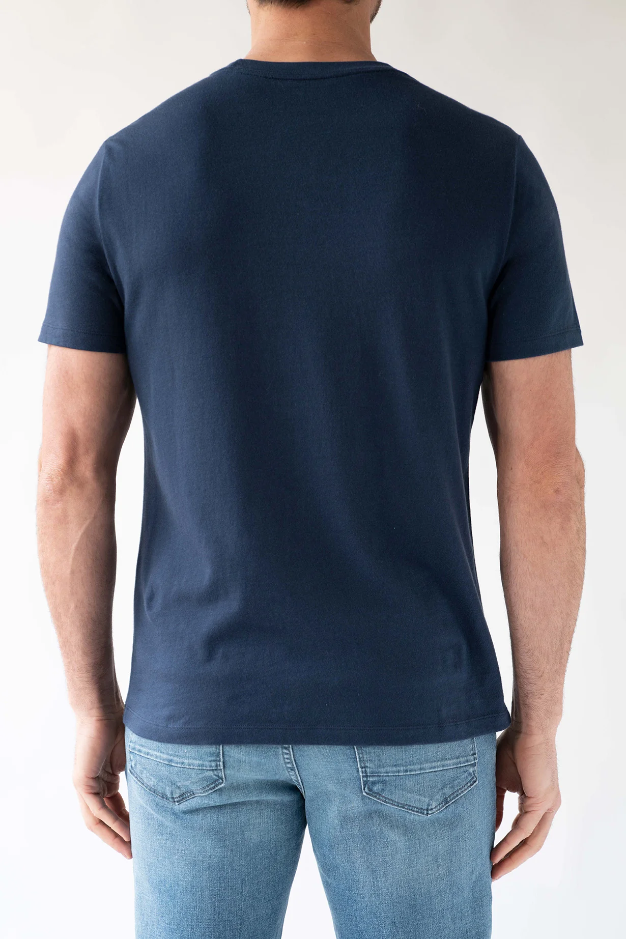 Pocket Tee - Navy Blue - Image 3