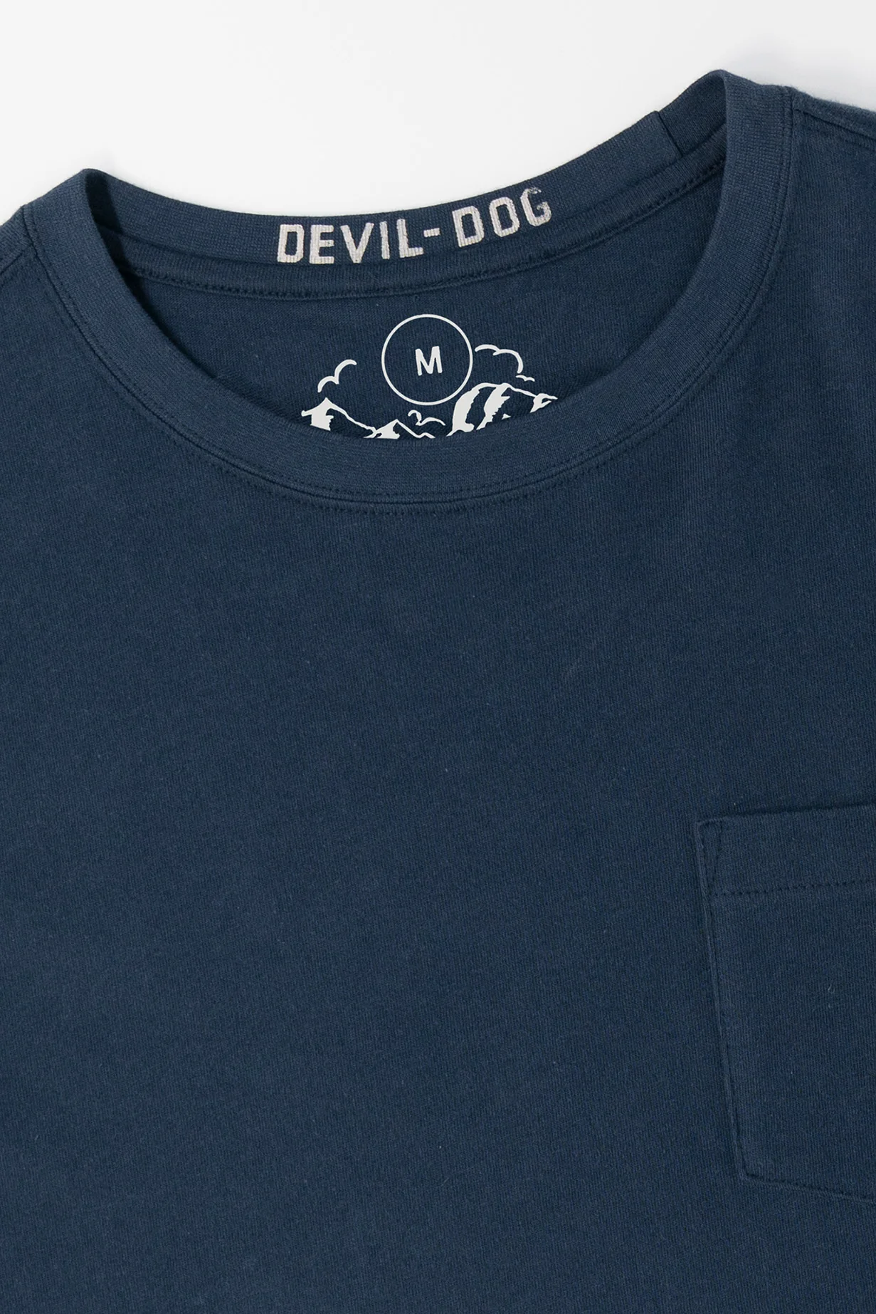 Pocket Tee - Navy Blue - Image 4