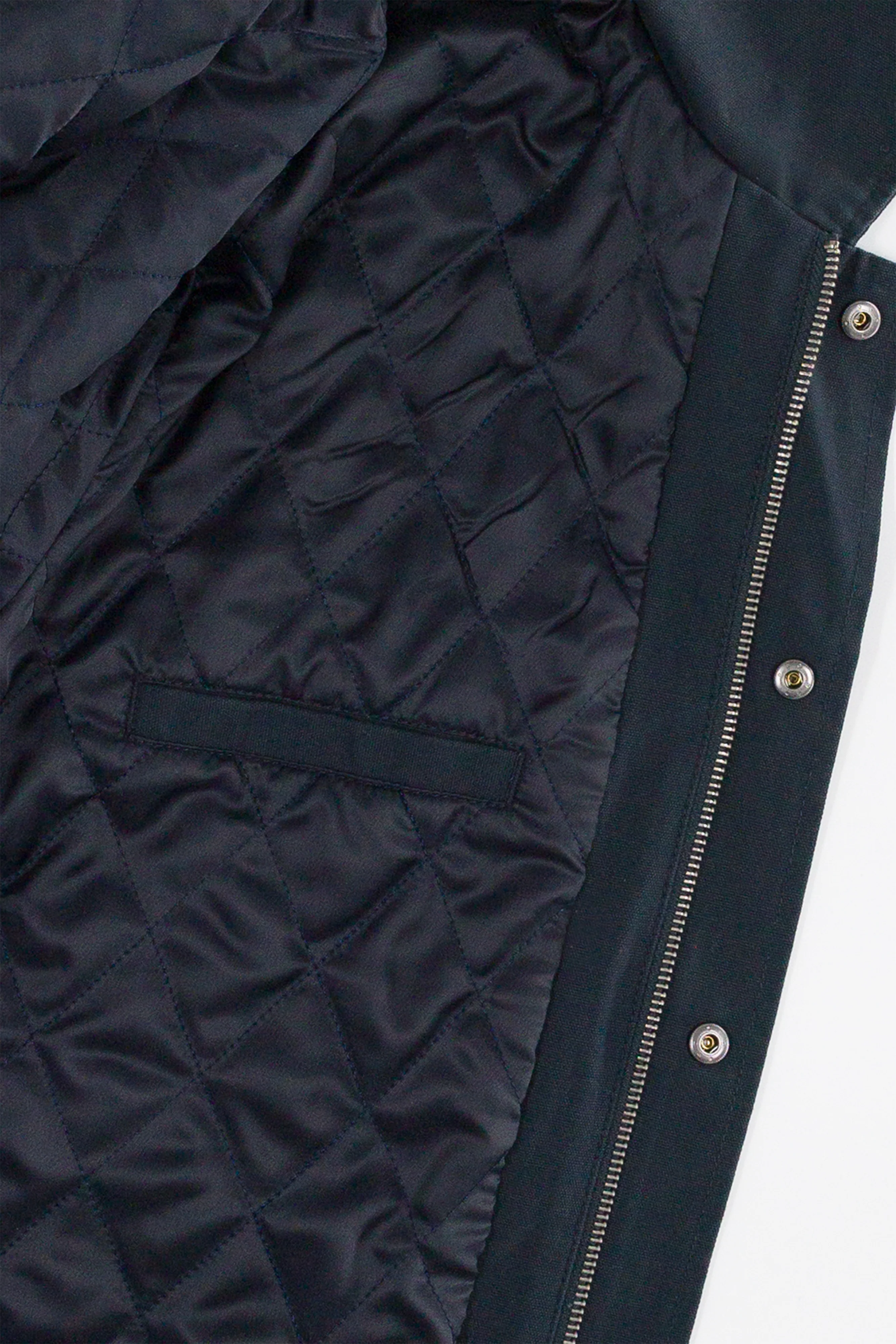 Quilted Deck Jacket - Dark Navy - Image 4