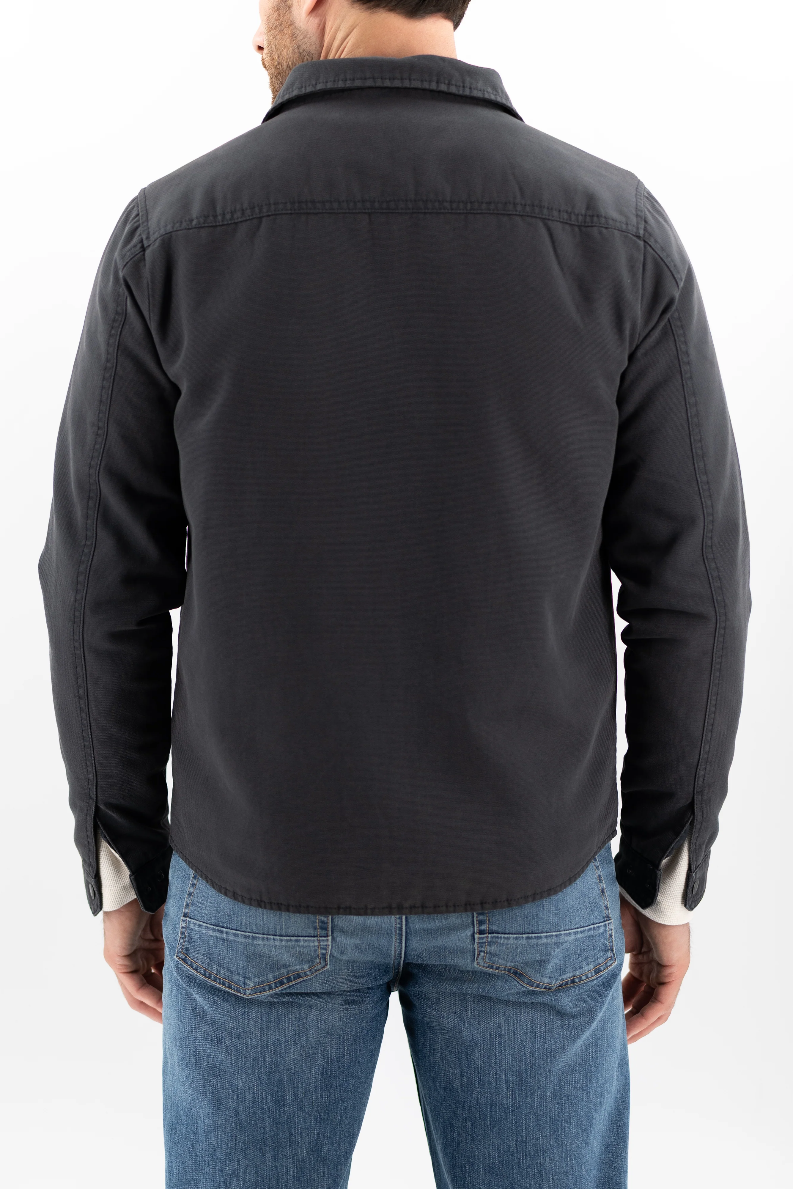 Quilted Deck Jacket - Dark Navy - Image 6