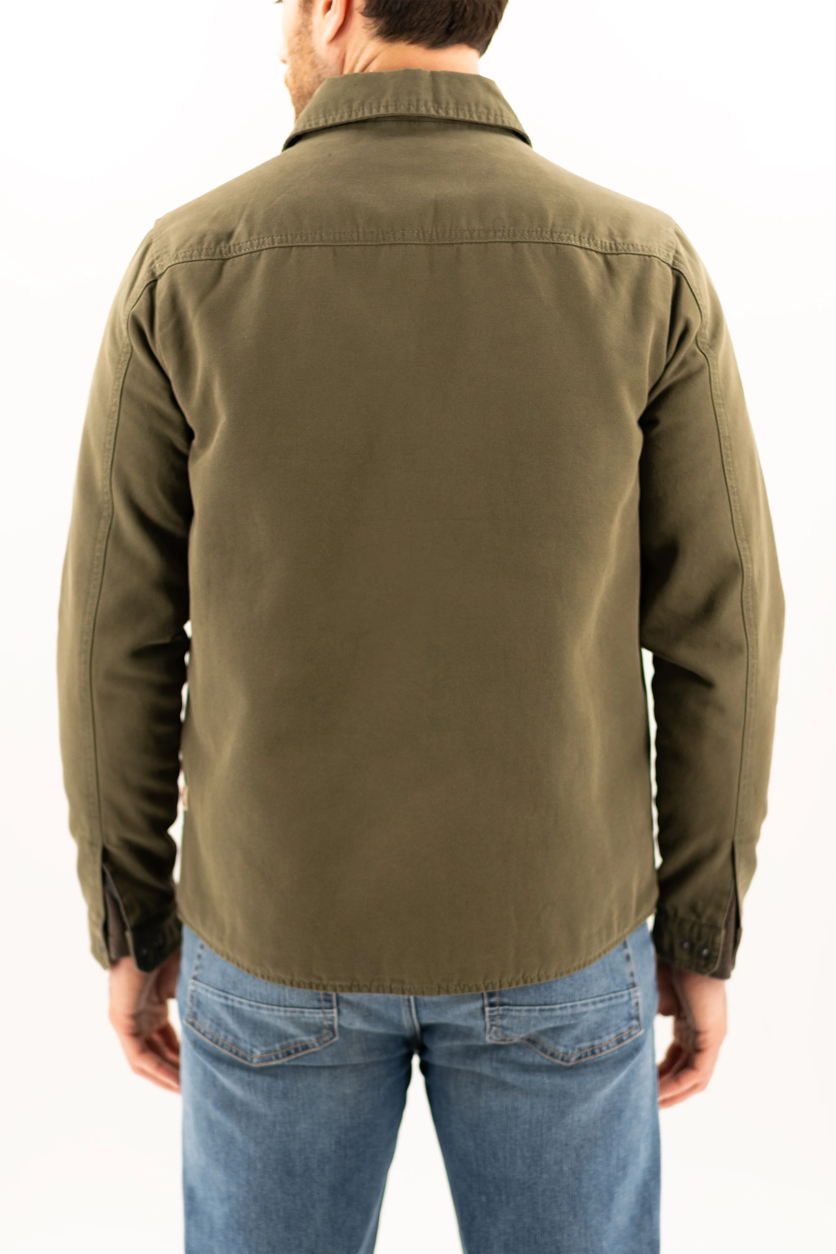 Quilted Deck Jacket - Ivy Green - Image 5