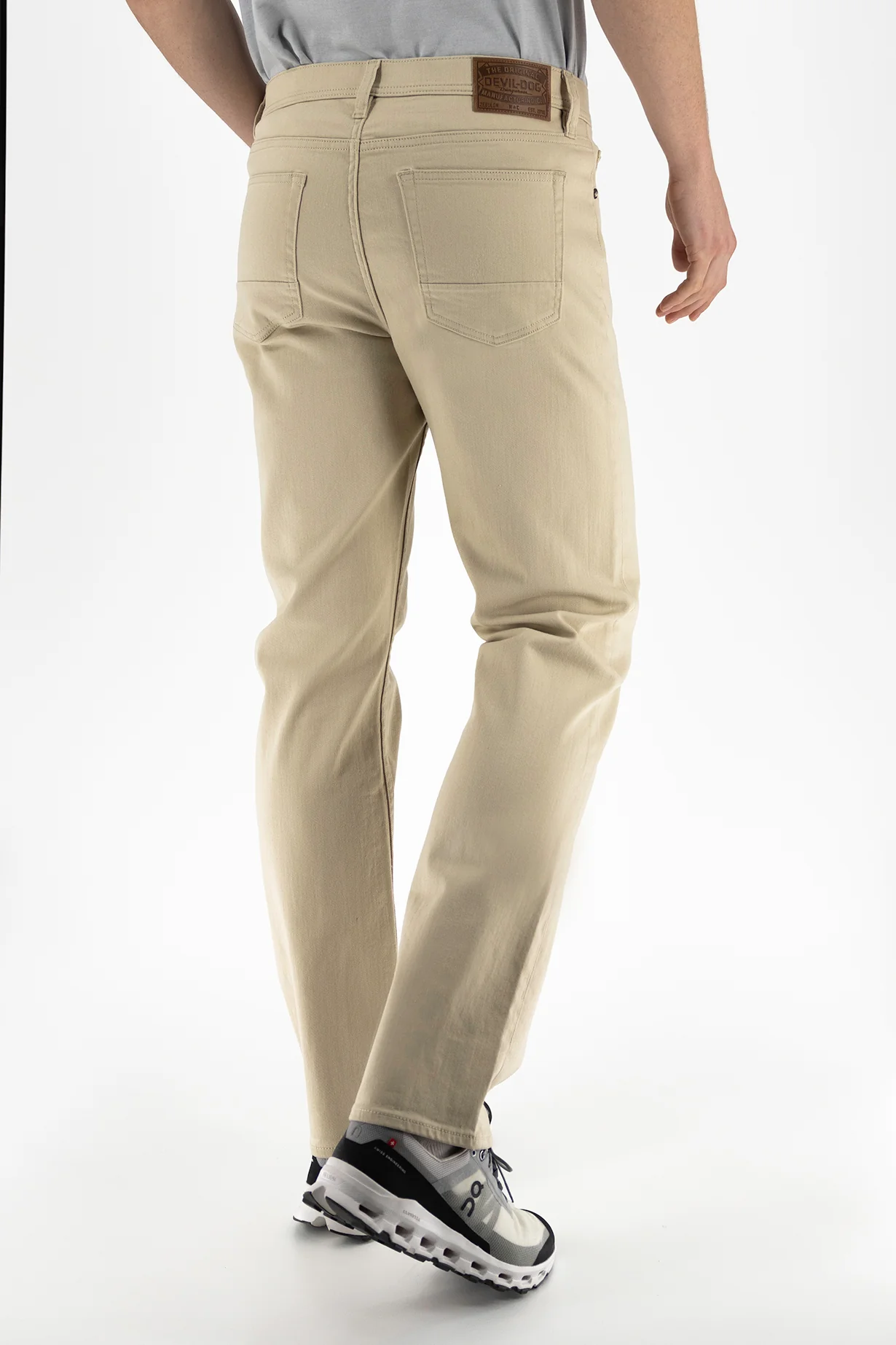 Slim Straight Jean - Brown Rice - Image 4