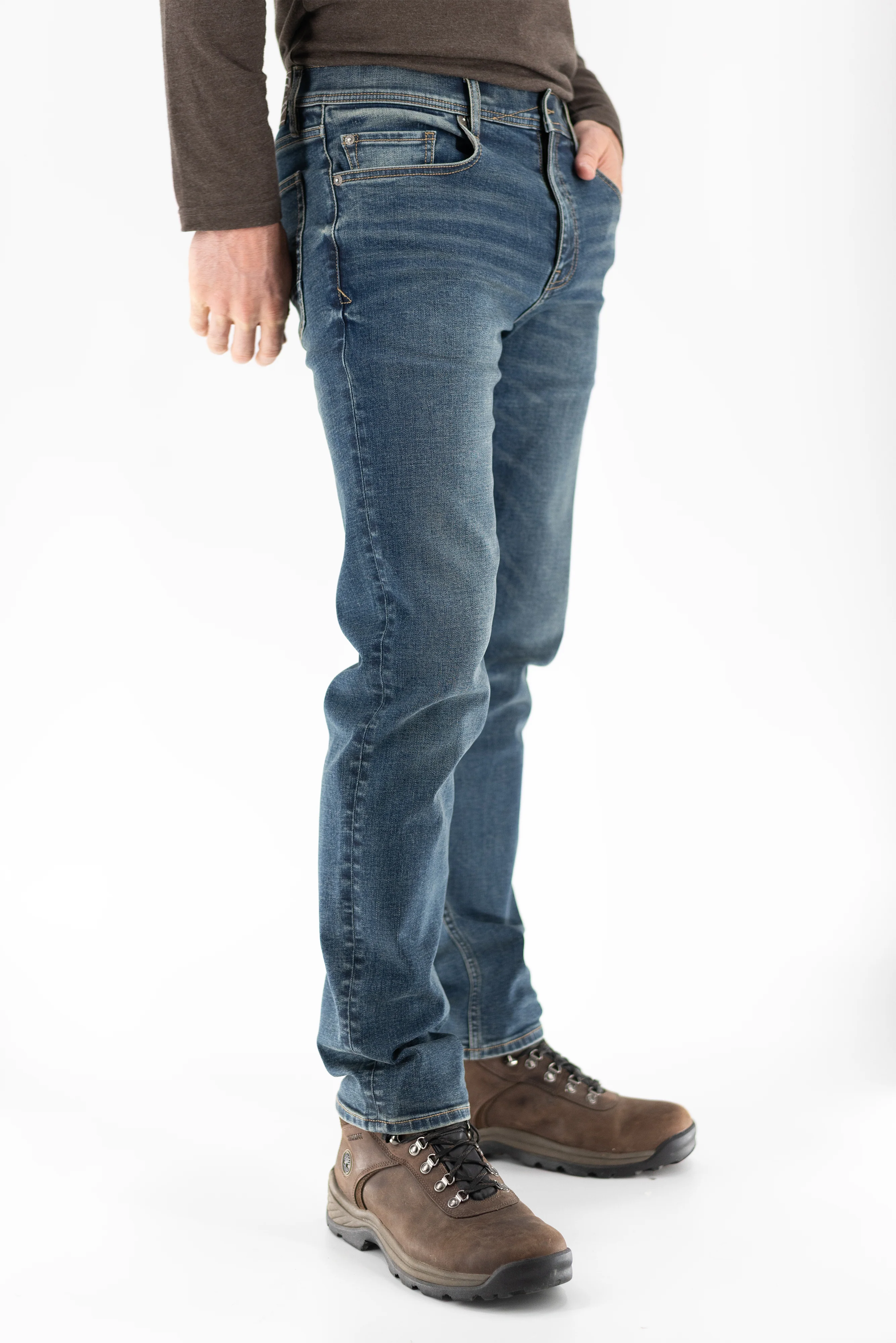 Slim Straight Jean - Burke - Image 3