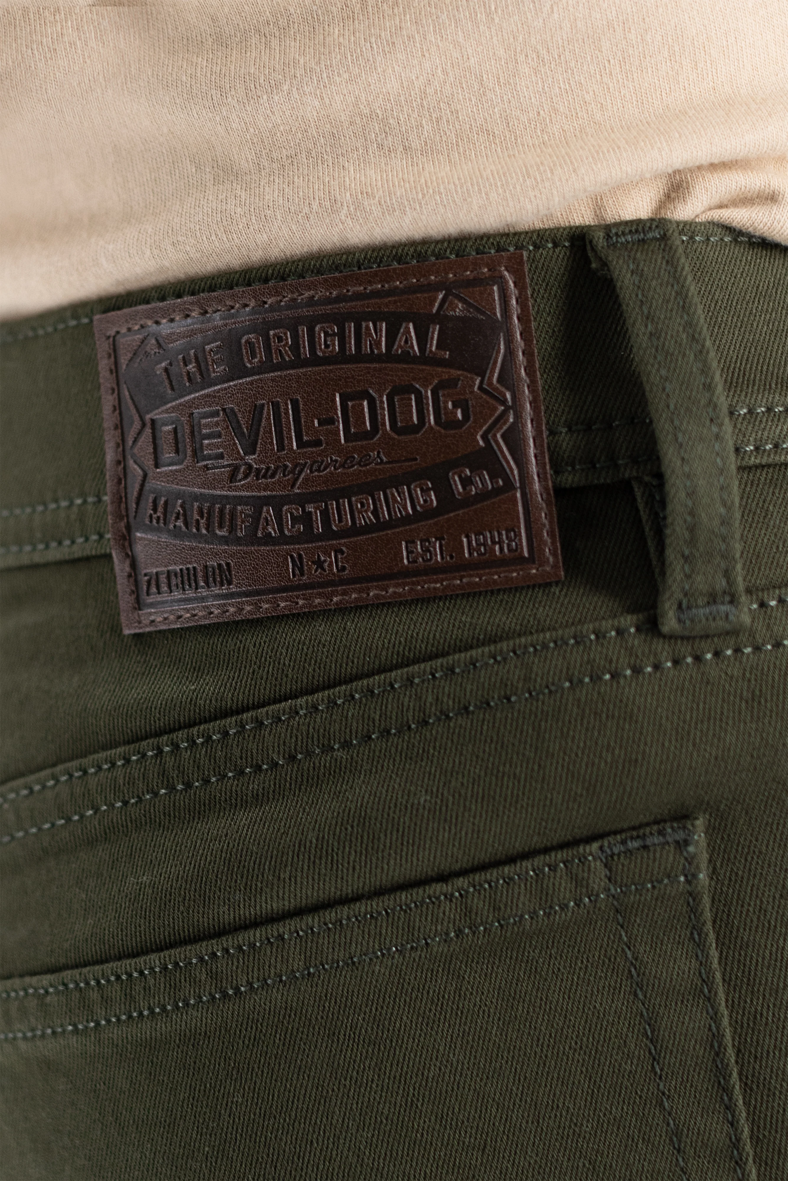 Slim Straight Jean - Forest Night - Image 7