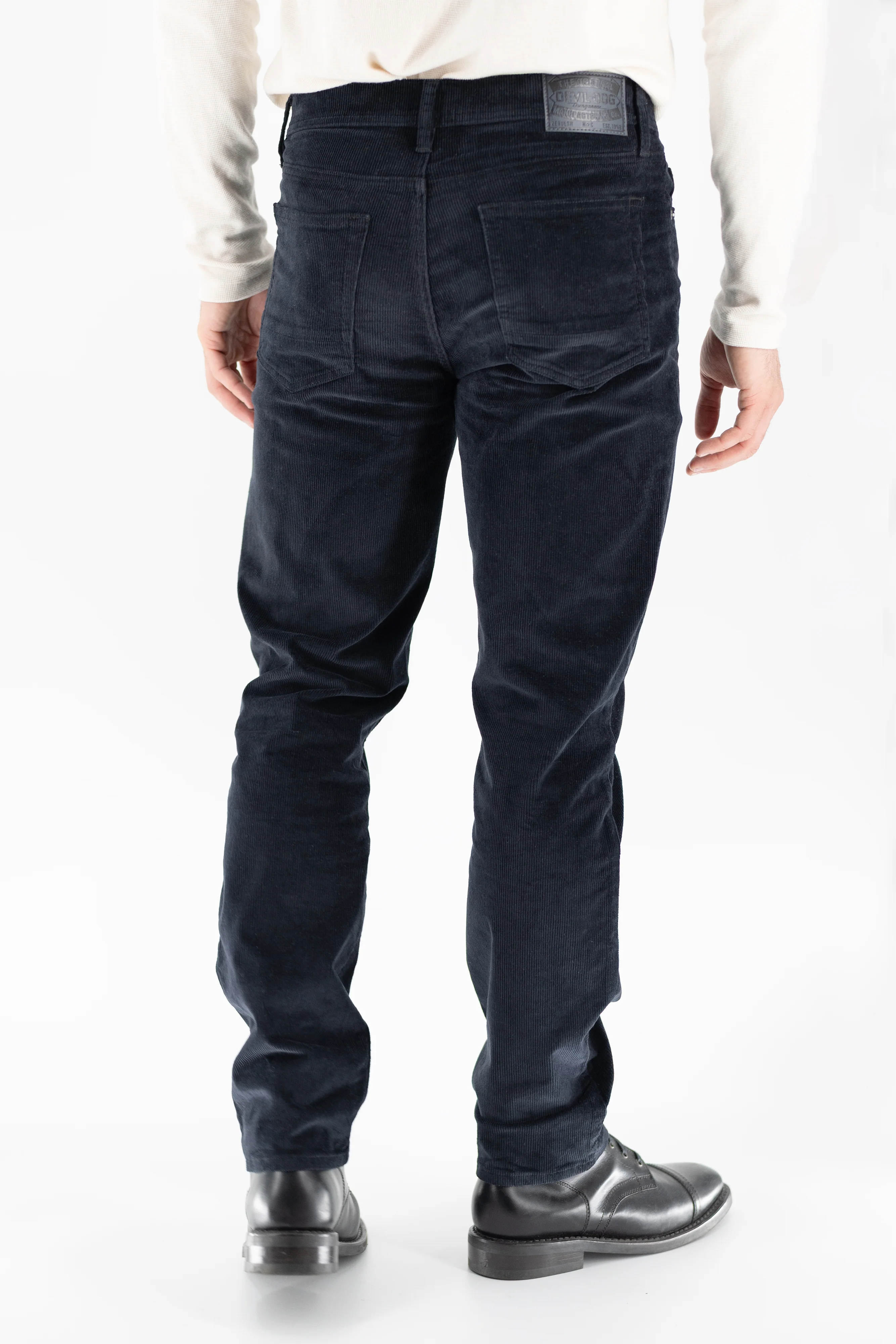 Stretch Corduroy Pant - Black - Image 5