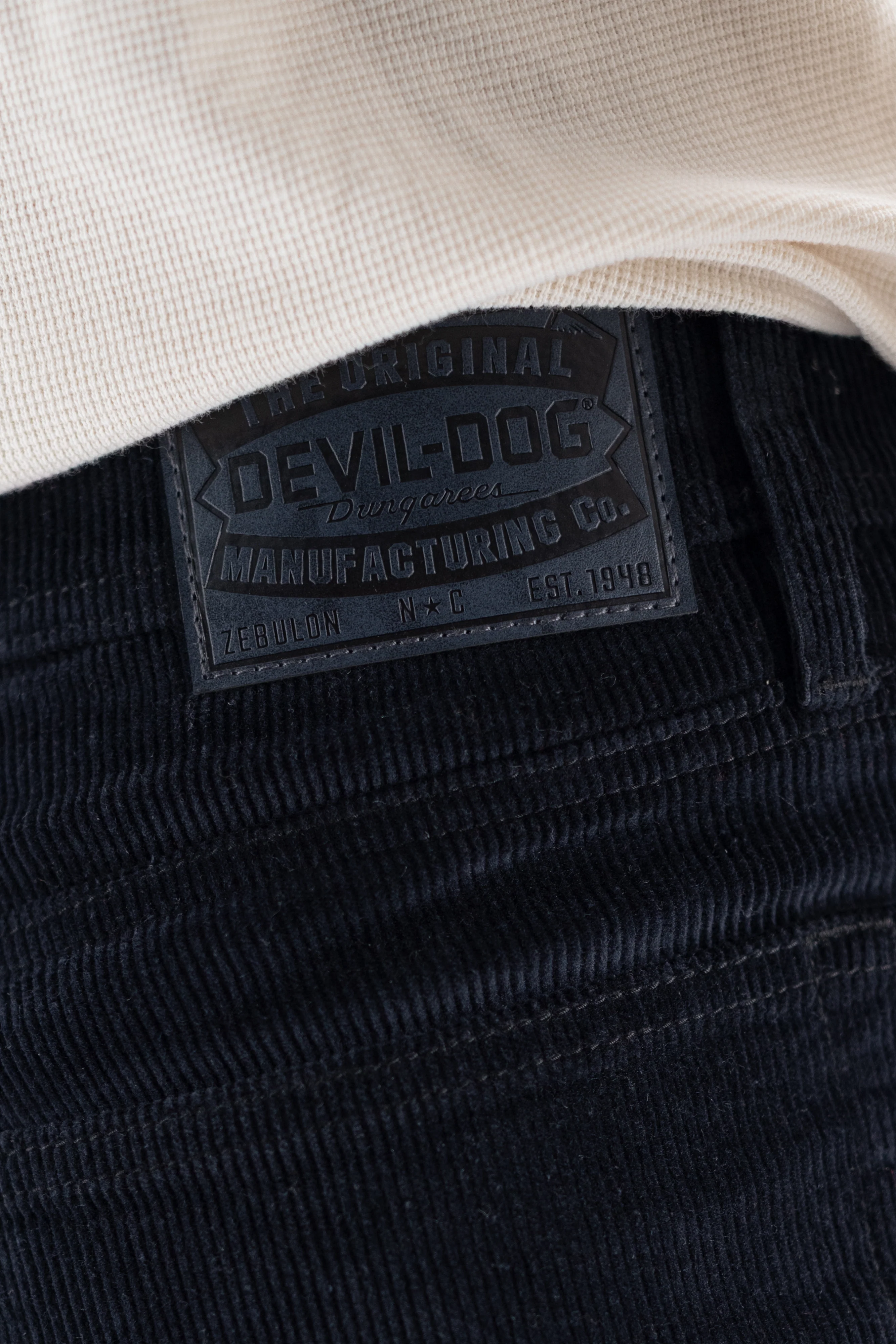 Stretch Corduroy Pant - Black - Image 7