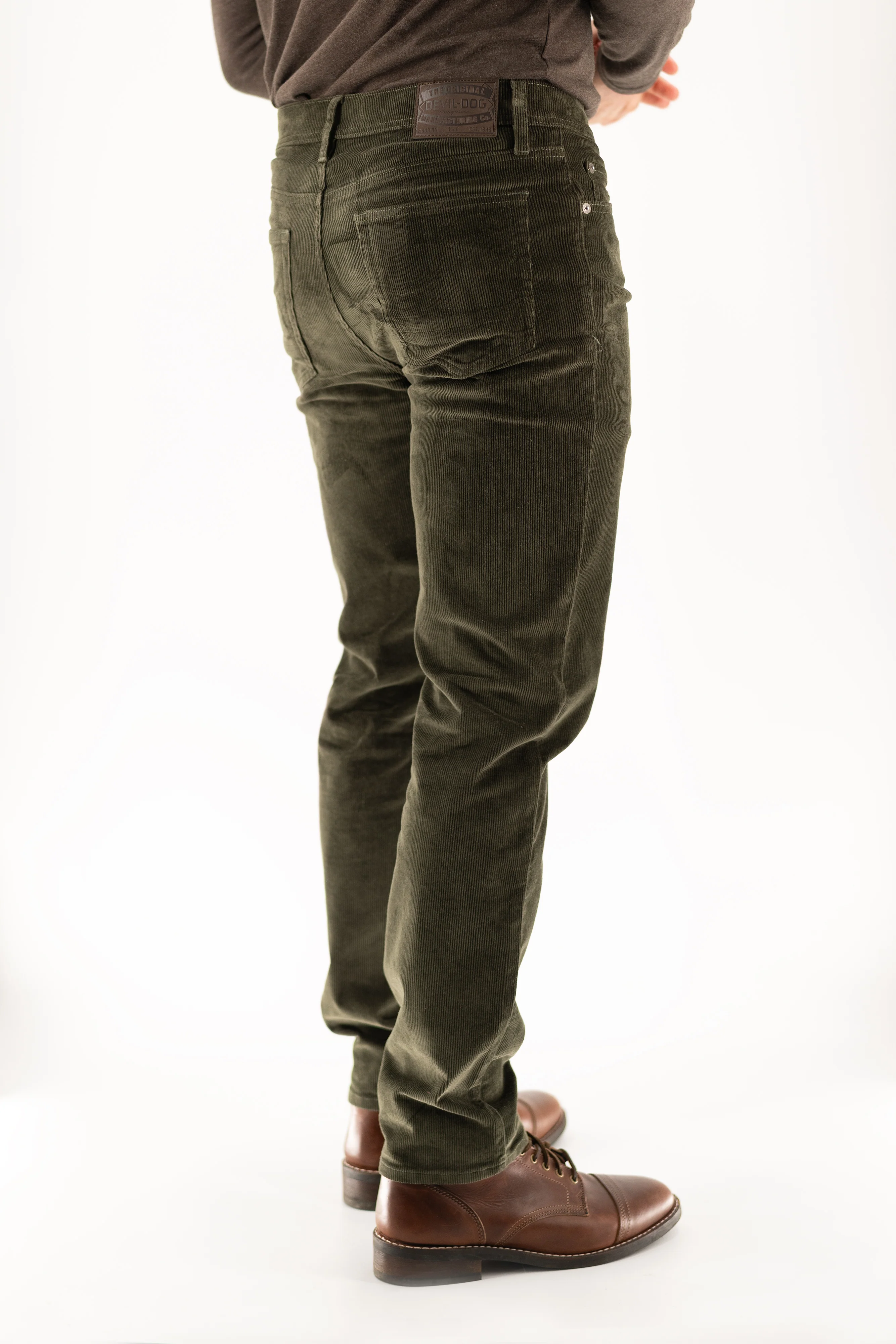 Stretch Corduroy Pant - Forest Night - Image 5