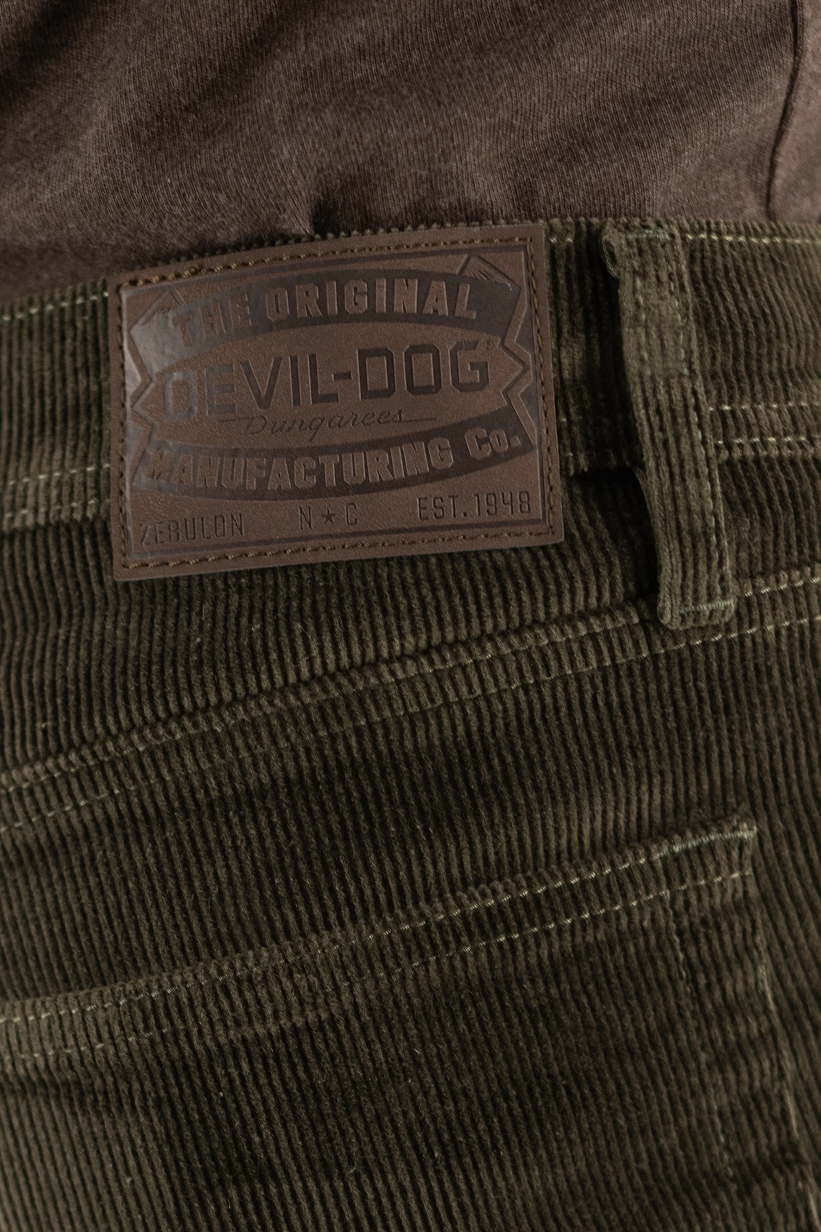 Stretch Corduroy Pant - Forest Night - Image 7