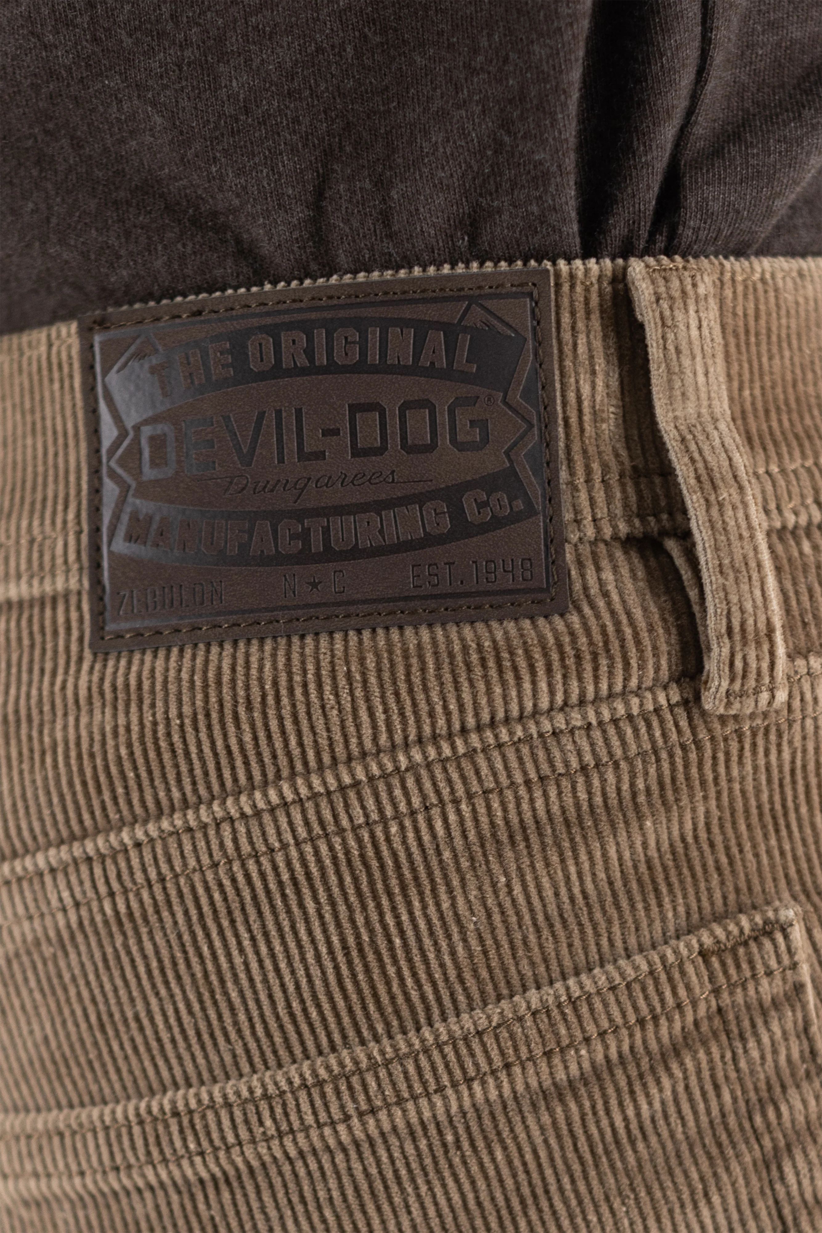 Stretch Corduroy Pant - Khaki - Image 7