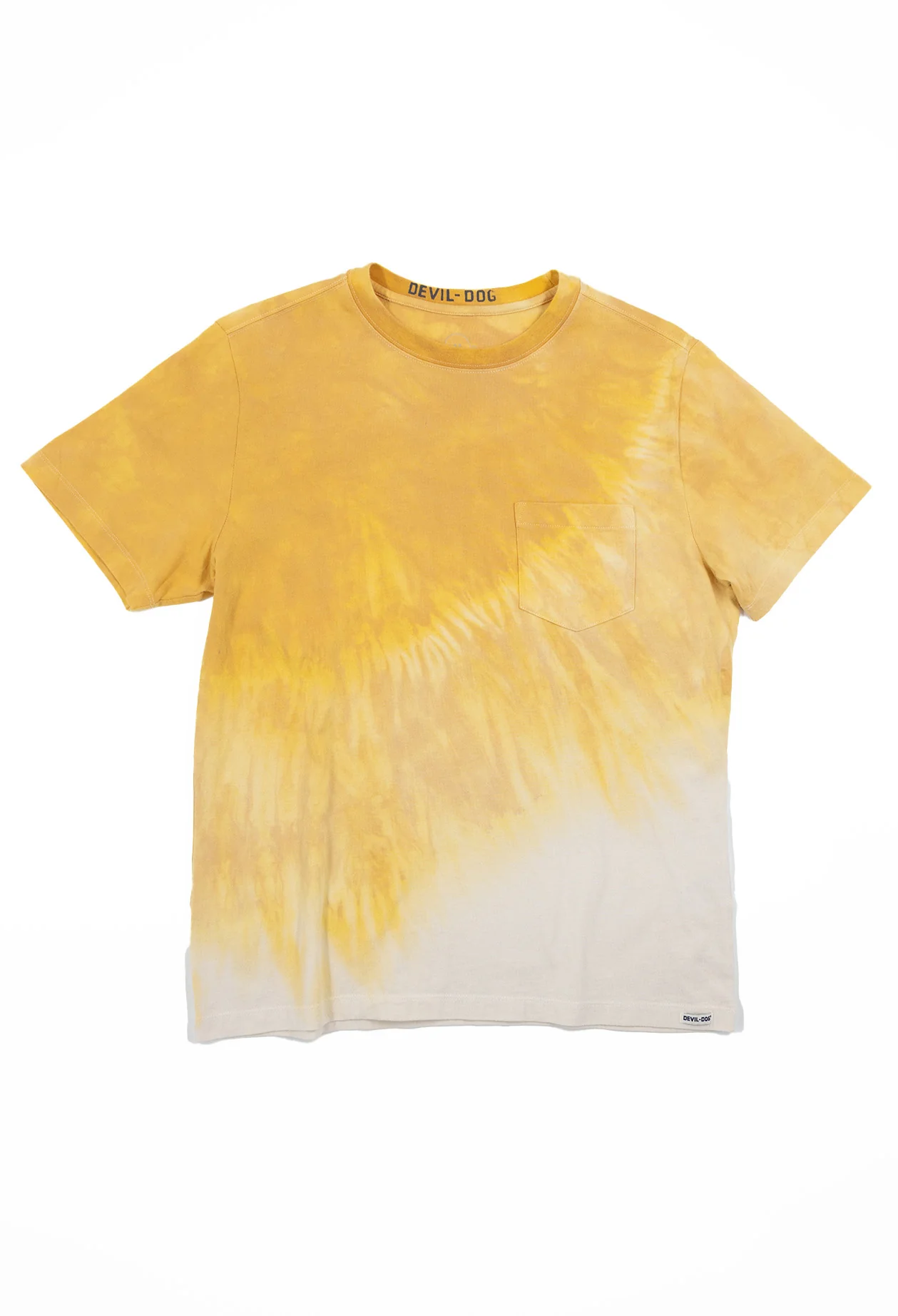 Tie Dye Pocket Tee - Sunflower - Image 6