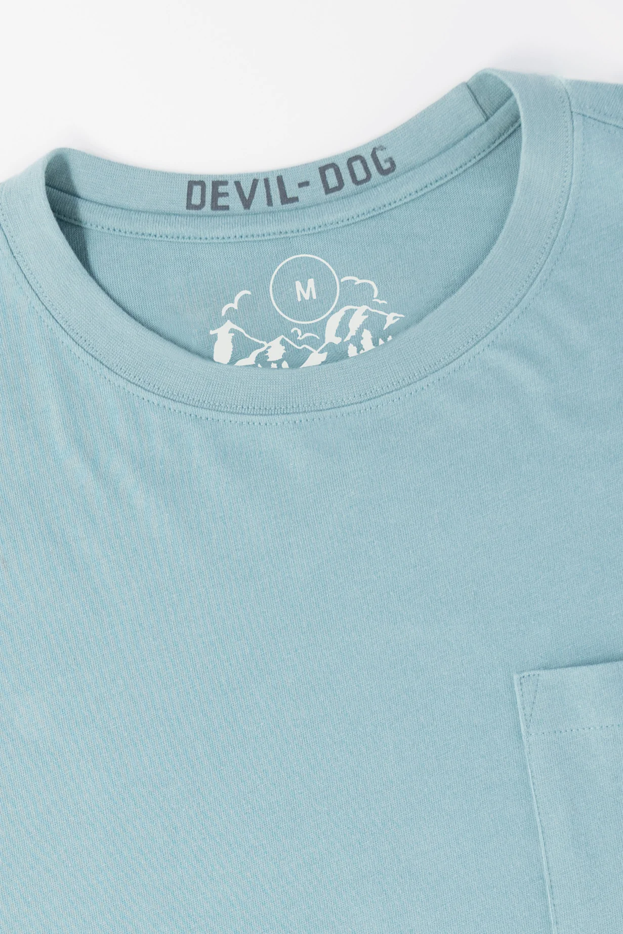 Pocket Tee - Vintage Blue - Image 4