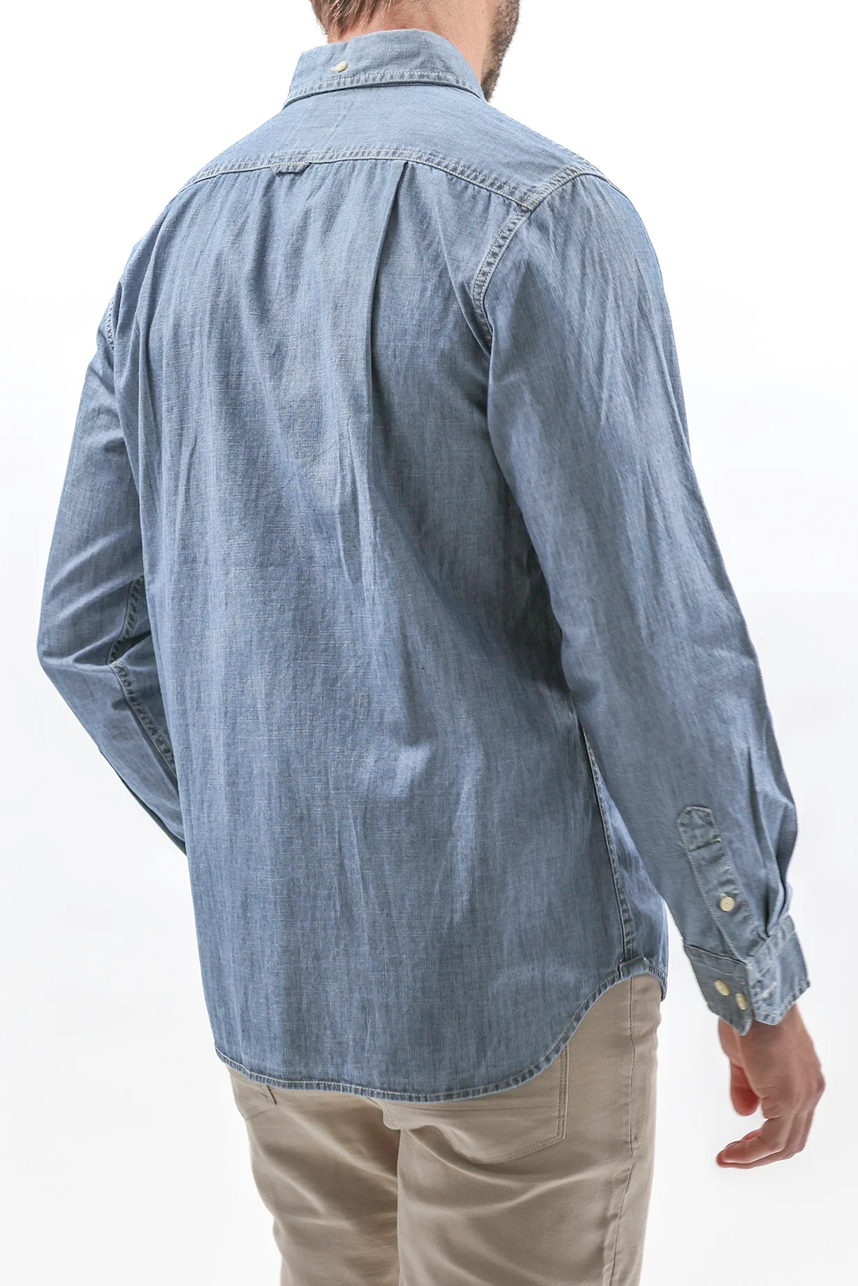 Military Chambray Shirt - Tyron - Image 4